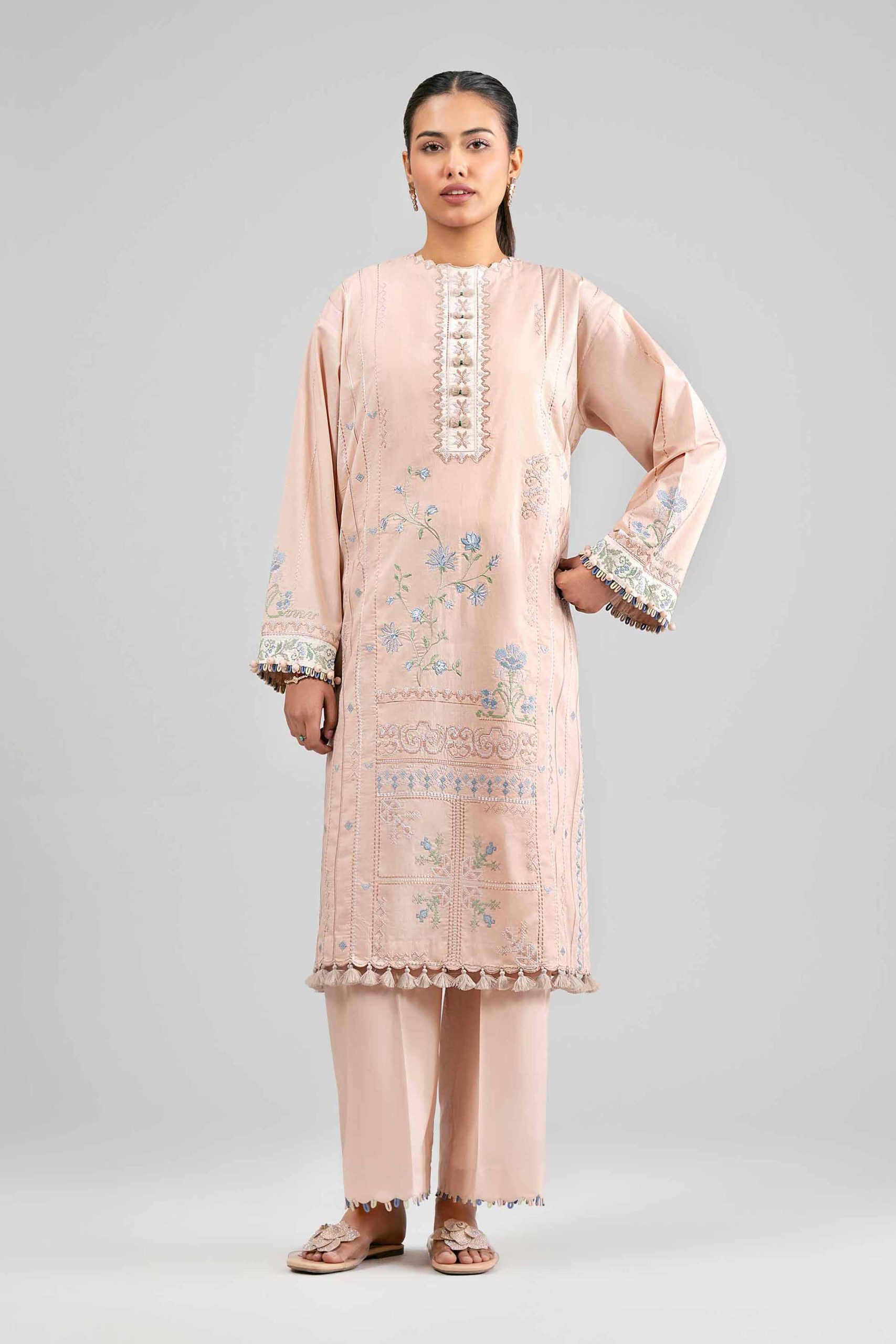 2 Piece - Embroidered Suit - 42601425