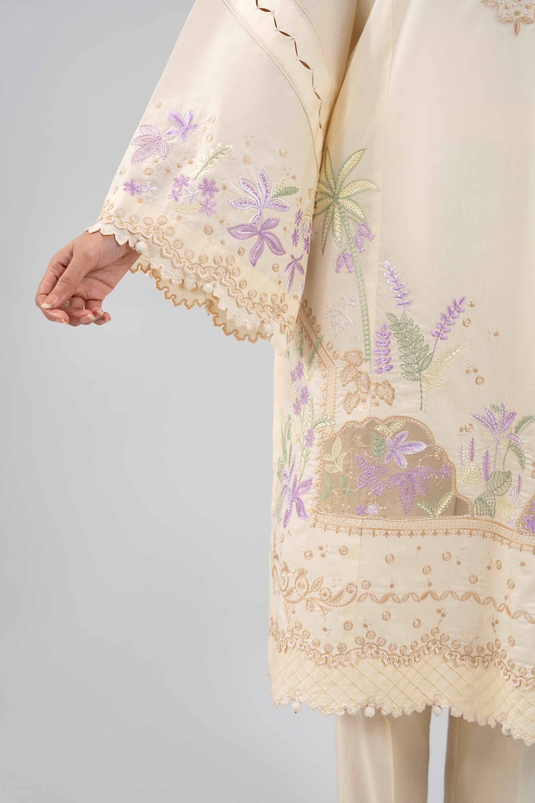 2 Piece - Embroidered Suit - 42601431 - Image 4