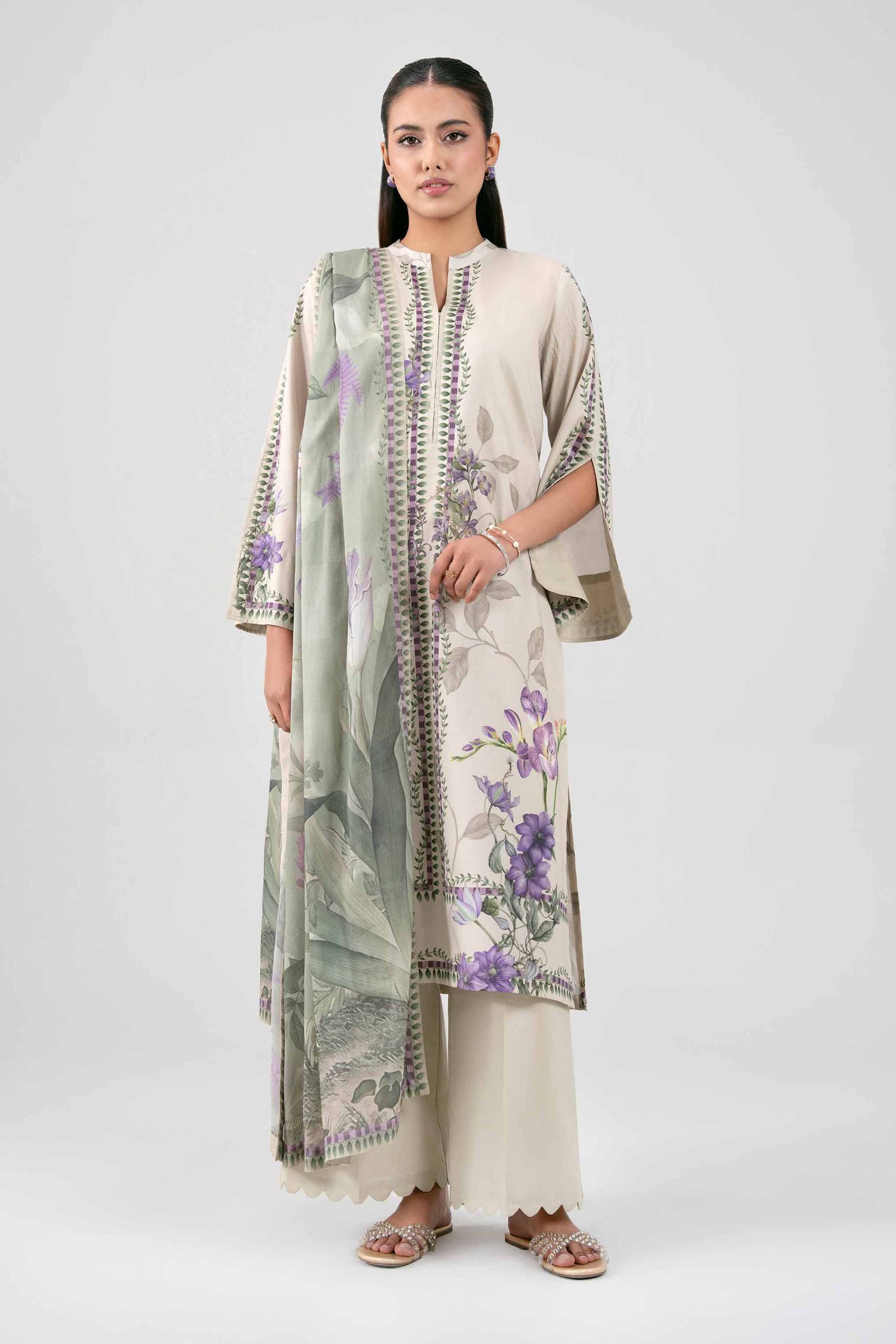 3 Piece - Digital Printed Suit - 42601470