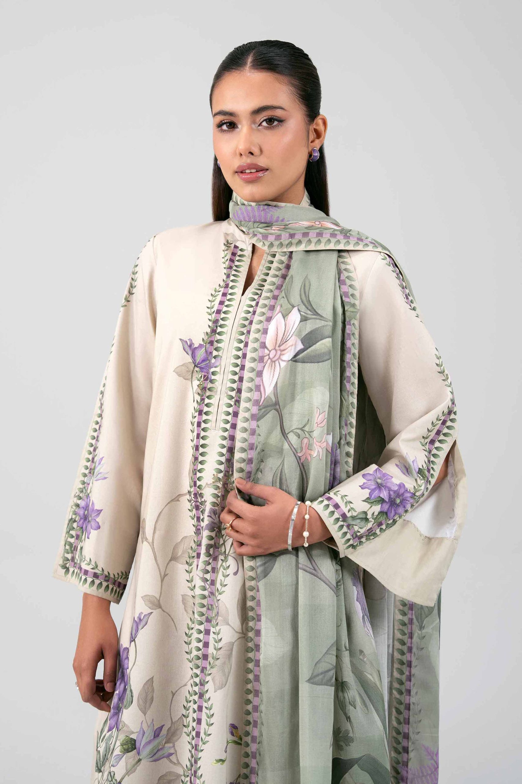 3 Piece - Digital Printed Suit - 42601470 - Image 2