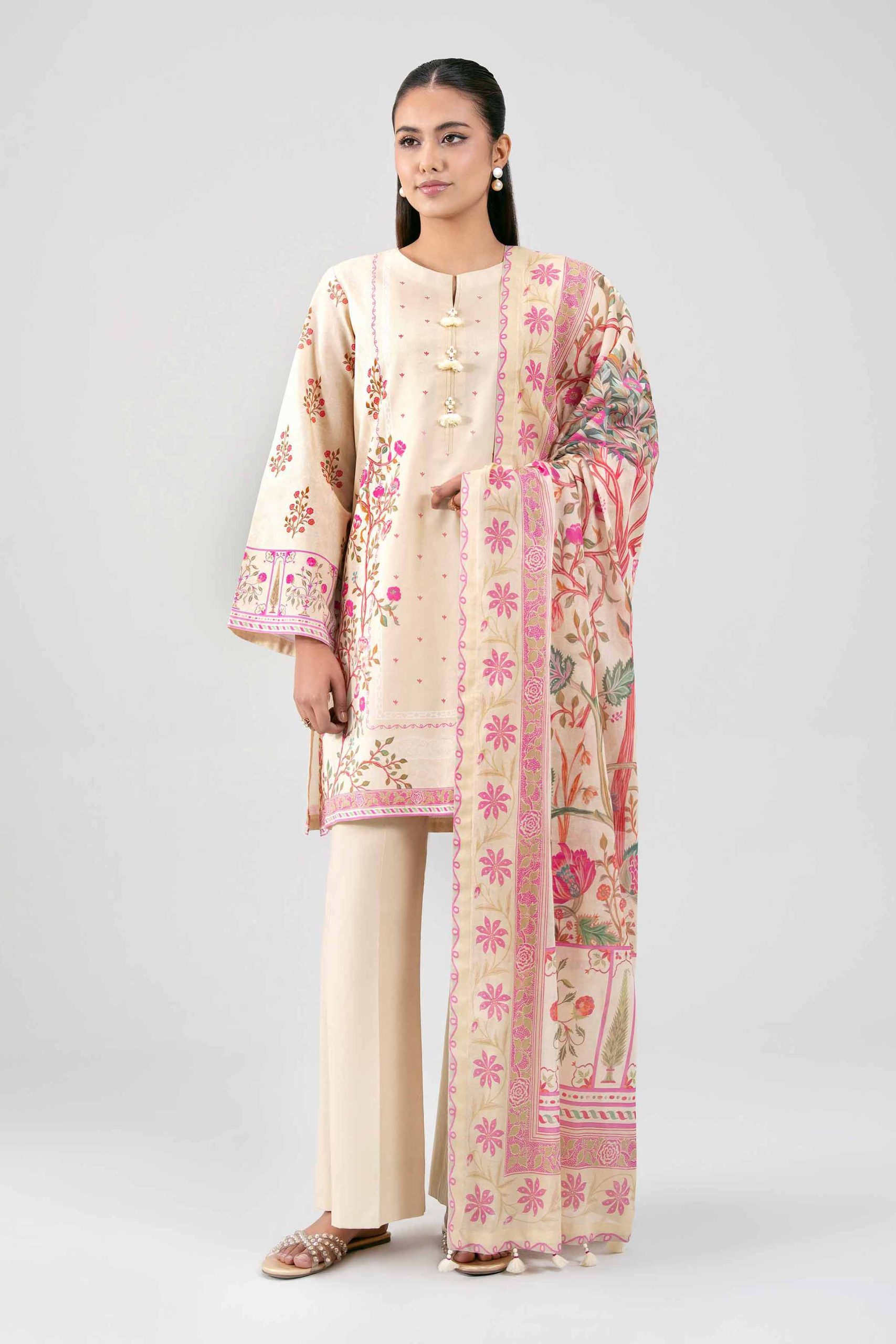 3 Piece - Digital Printed Suit - 42601472