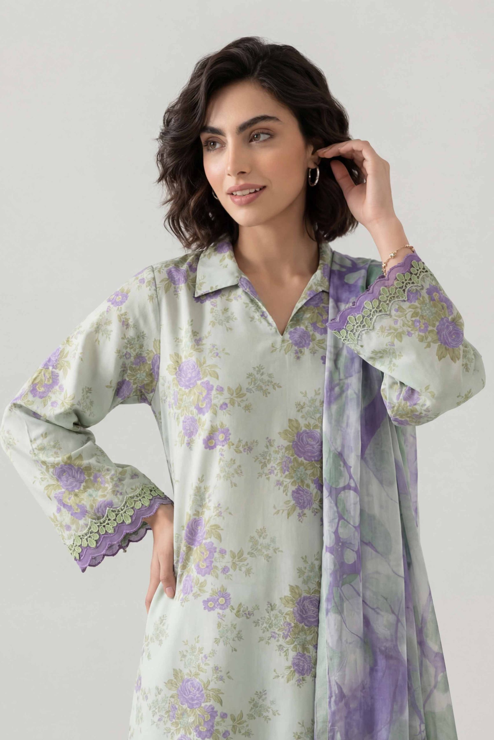 3 Piece - Digital Printed Suit - 42601476 - Image 3