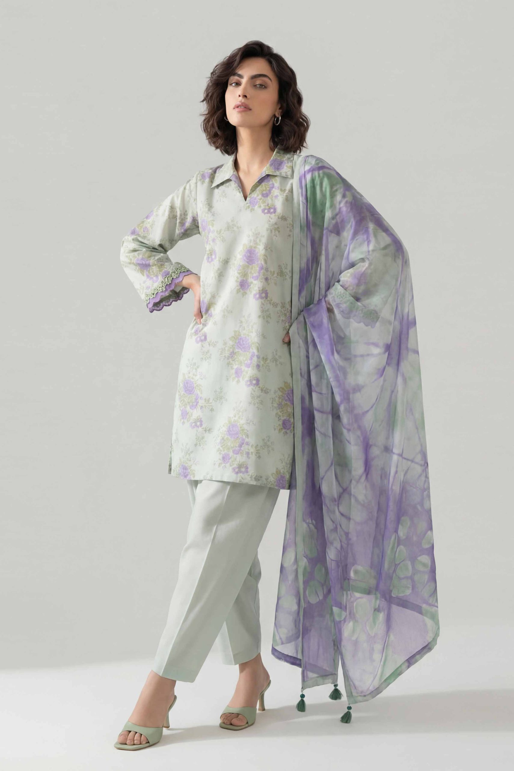 3 Piece - Digital Printed Suit - 42601476 - Image 4