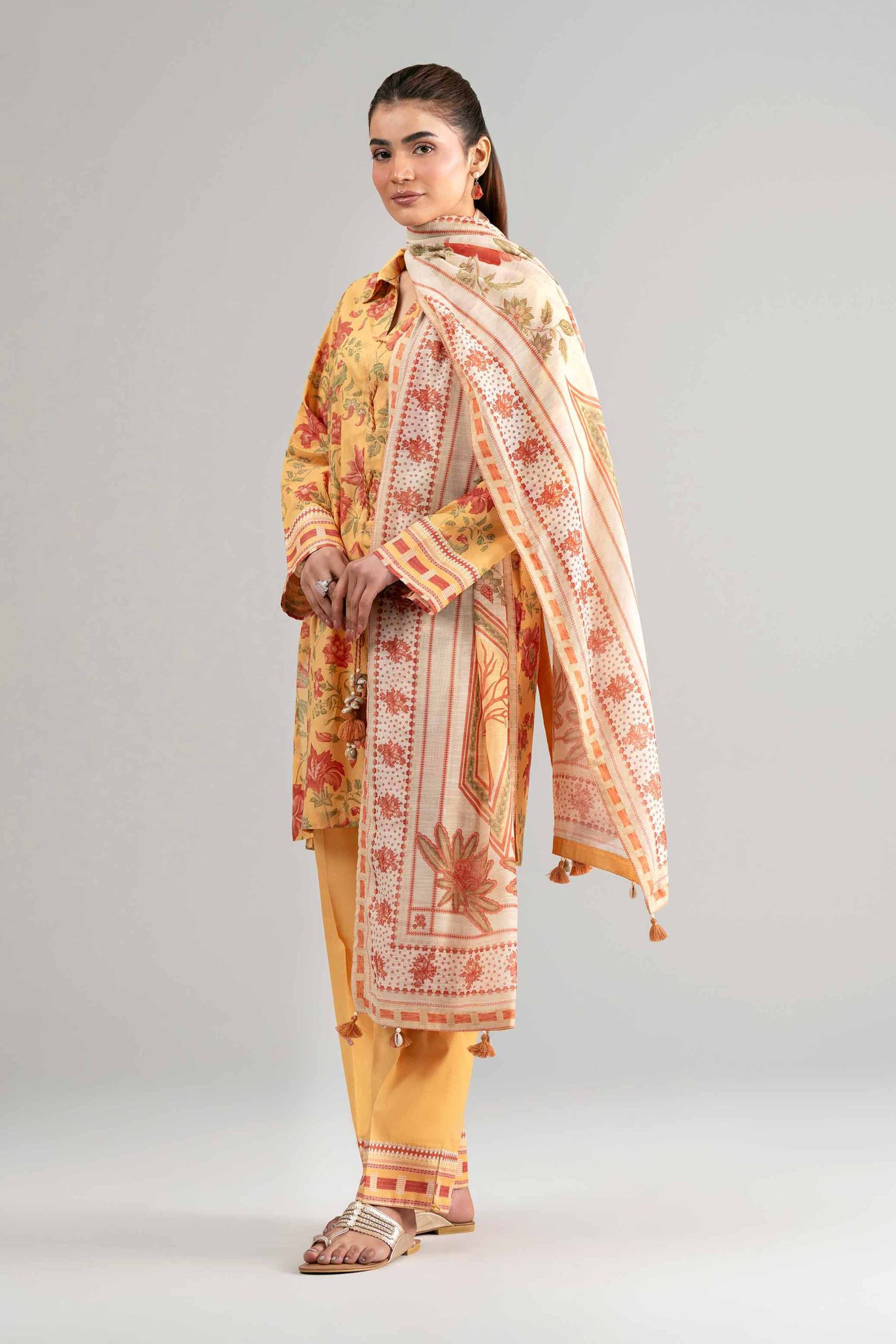 3 Piece - Digital Printed Suit - 42601490 - Image 4