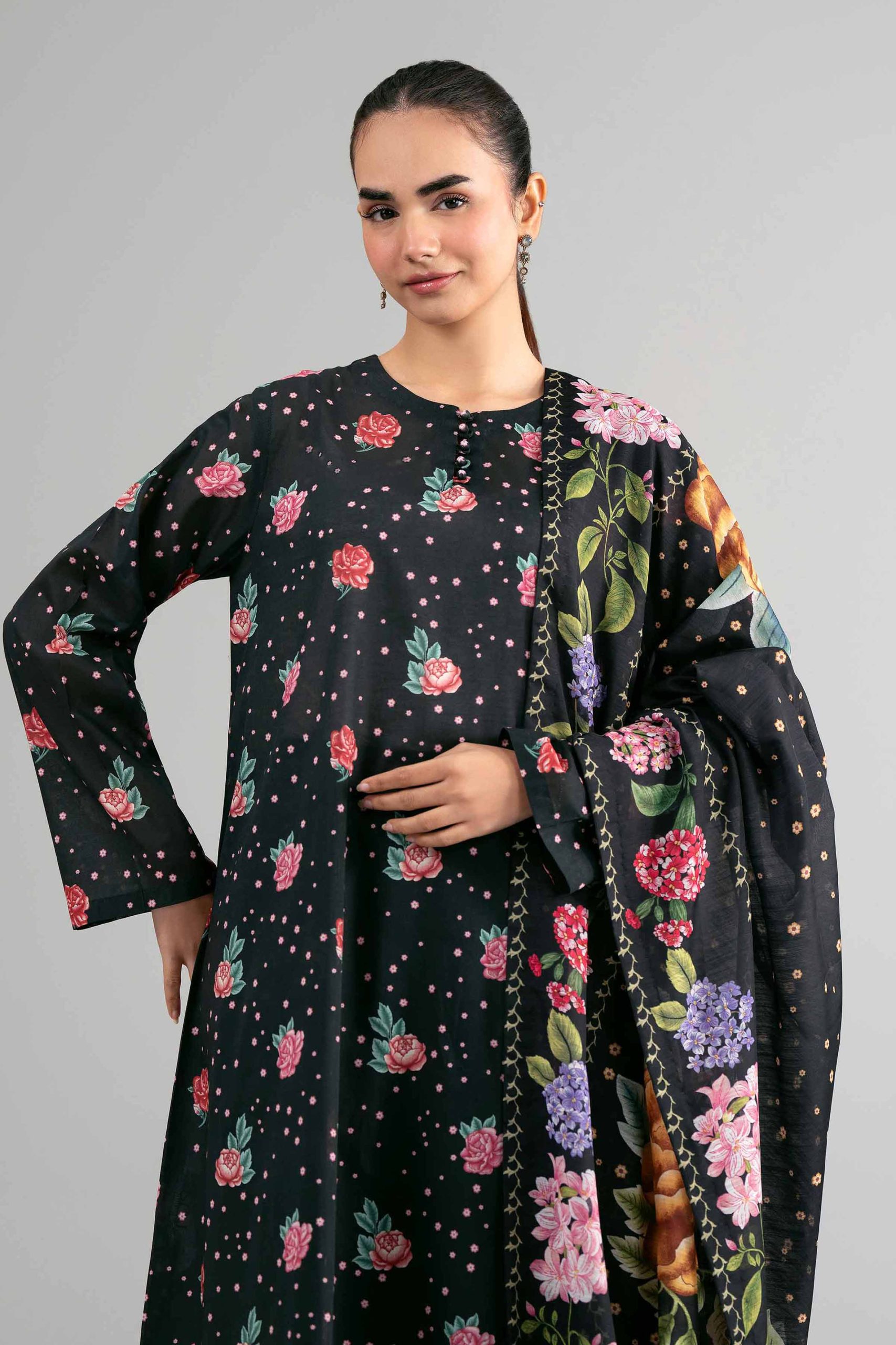 3 Piece - Digital Printed Suit - 42601494 - Image 2