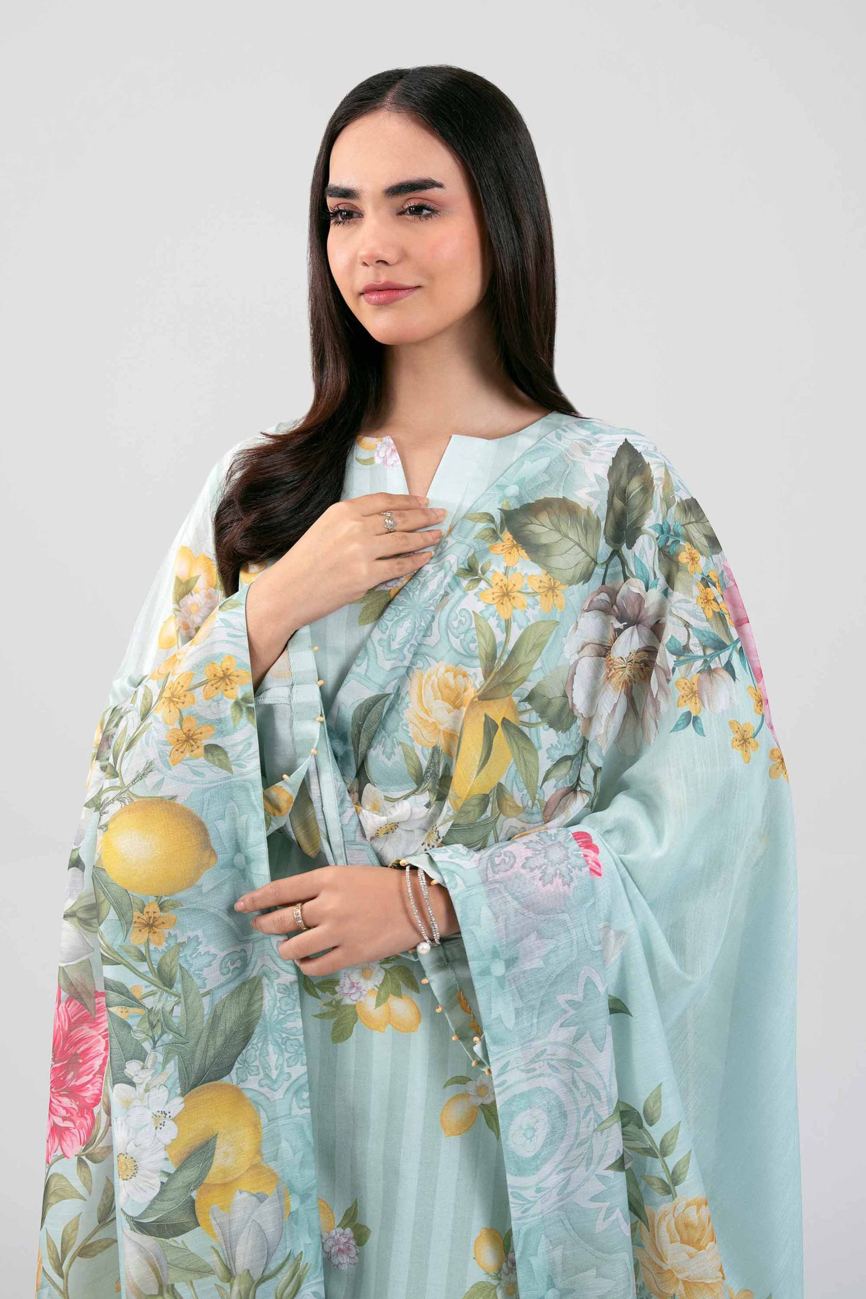 3 Piece - Digital Printed Suit - 42601500 - Image 2