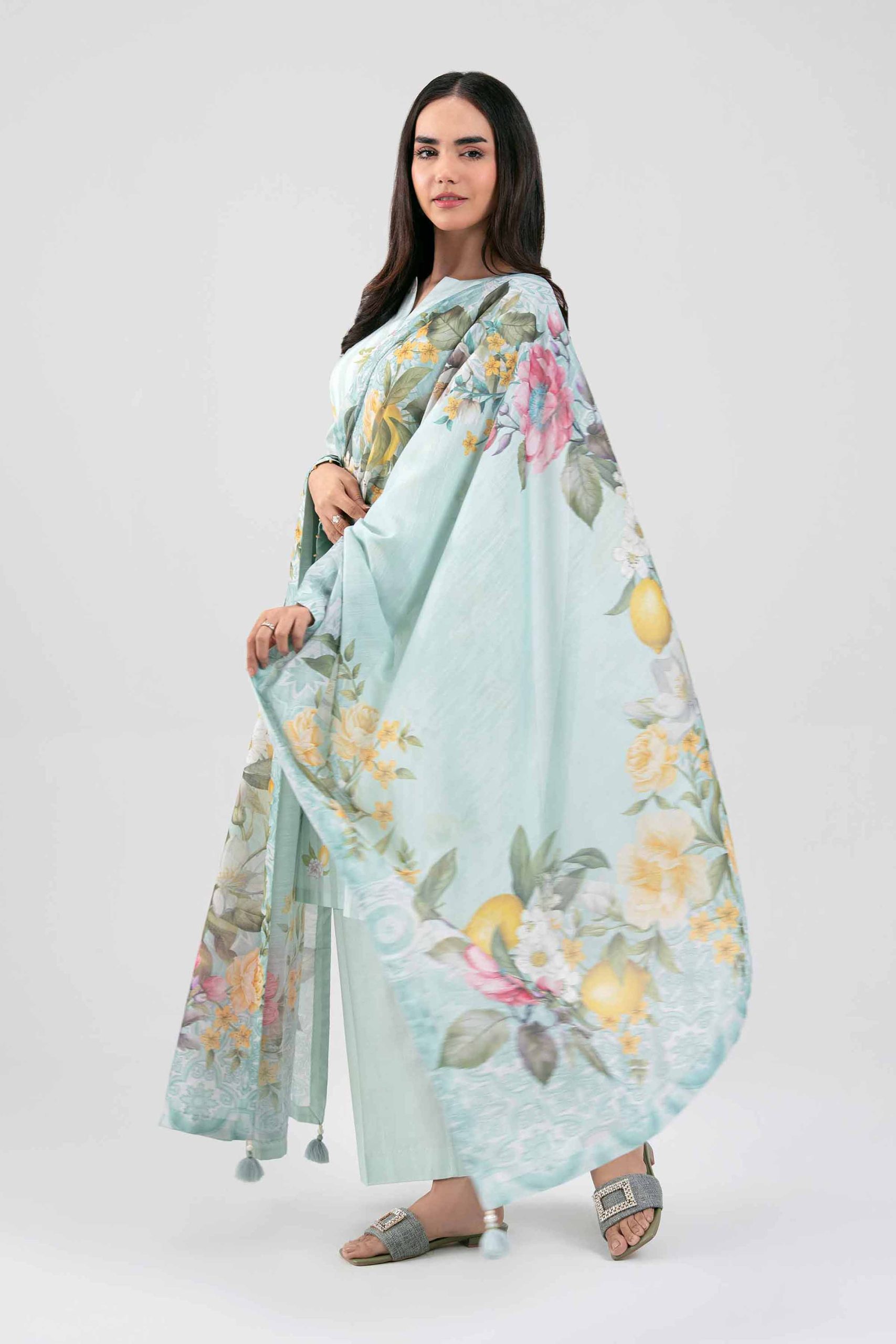 3 Piece - Digital Printed Suit - 42601500 - Image 3