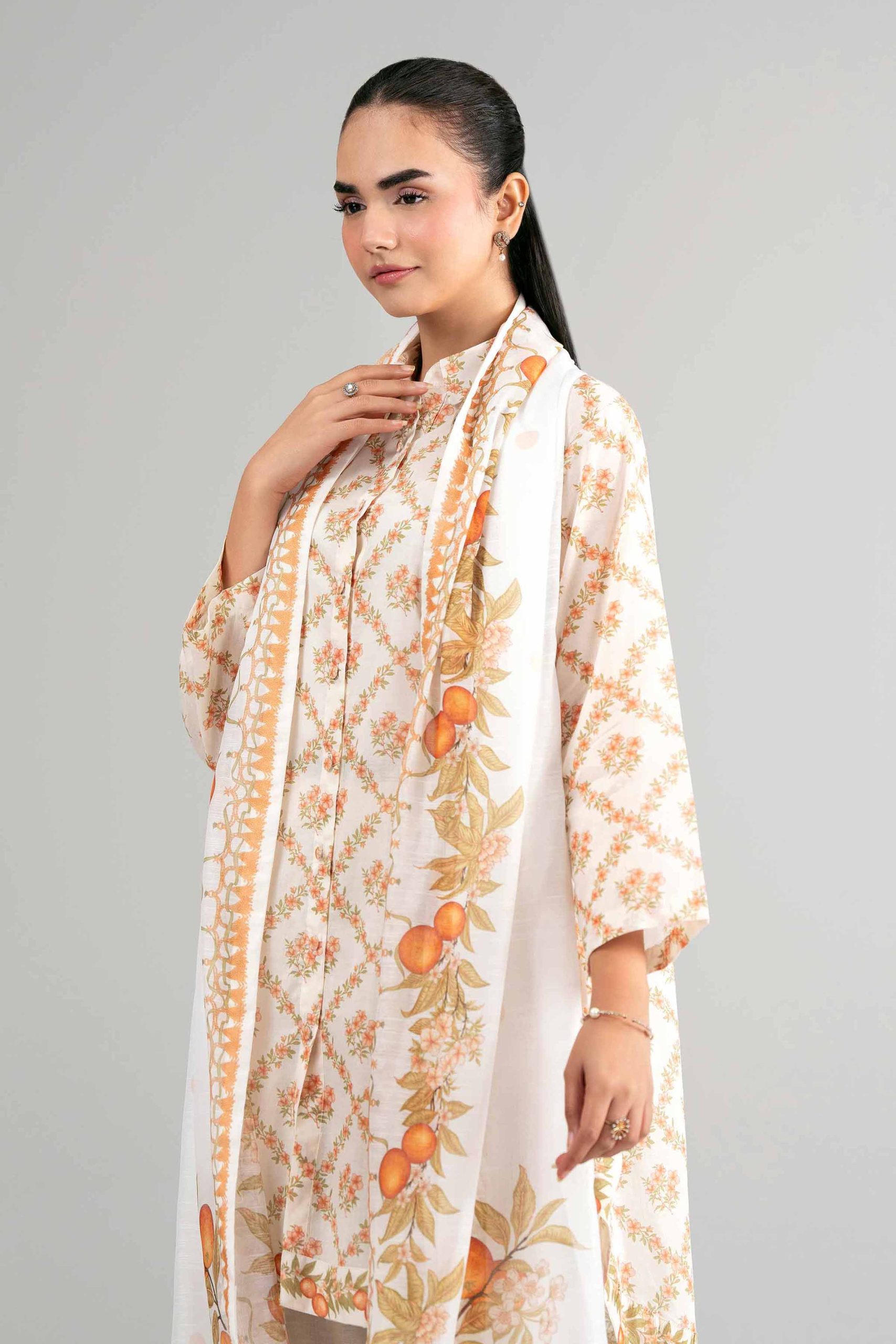 3 Piece - Digital Printed Suit - 42601501 - Image 4