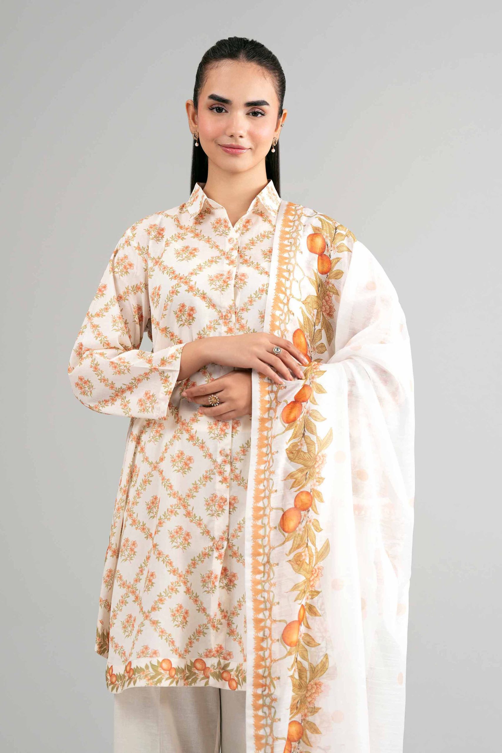 3 Piece - Digital Printed Suit - 42601501 - Image 2