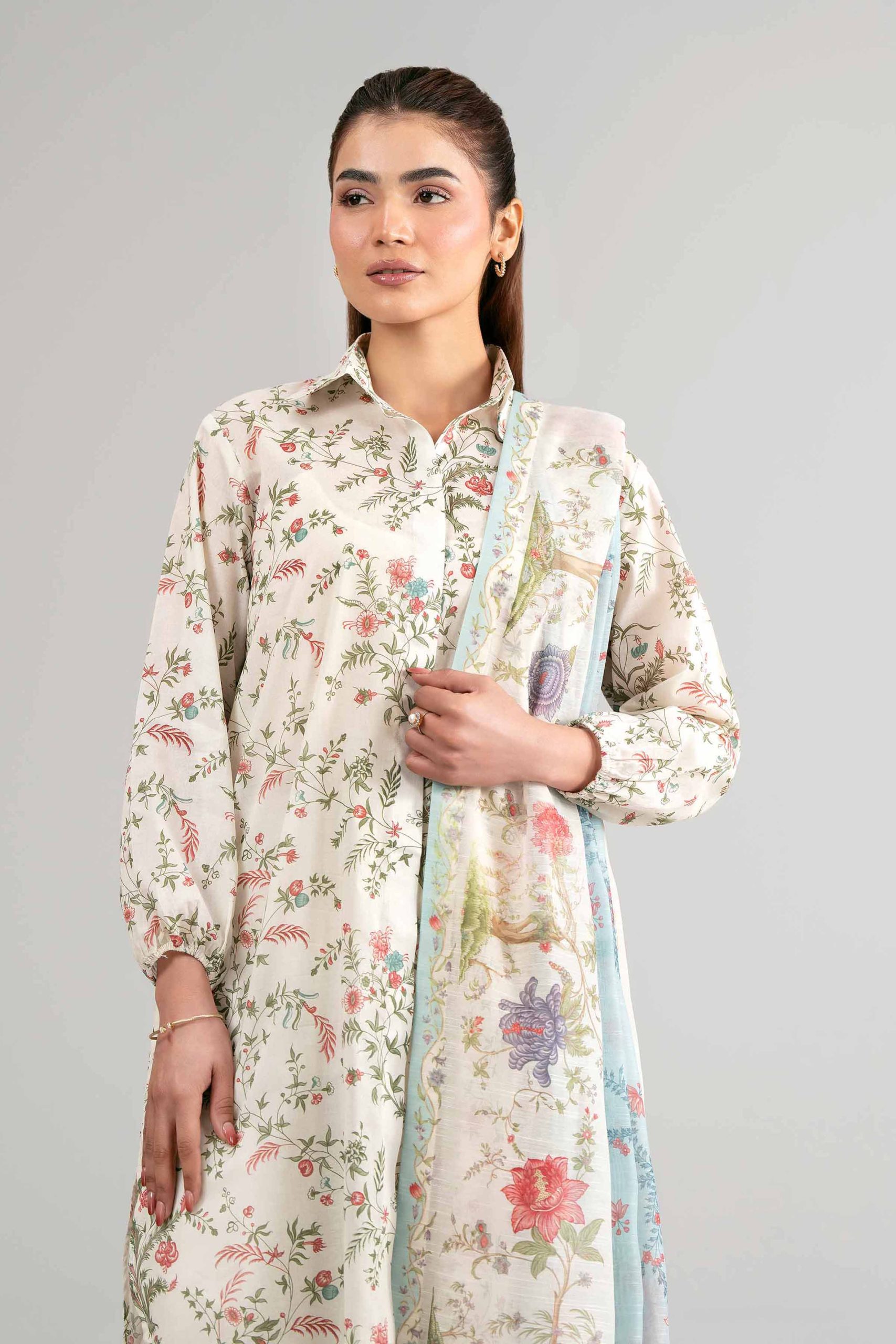 3 Piece - Digital Printed Suit - 42601502 - Image 2