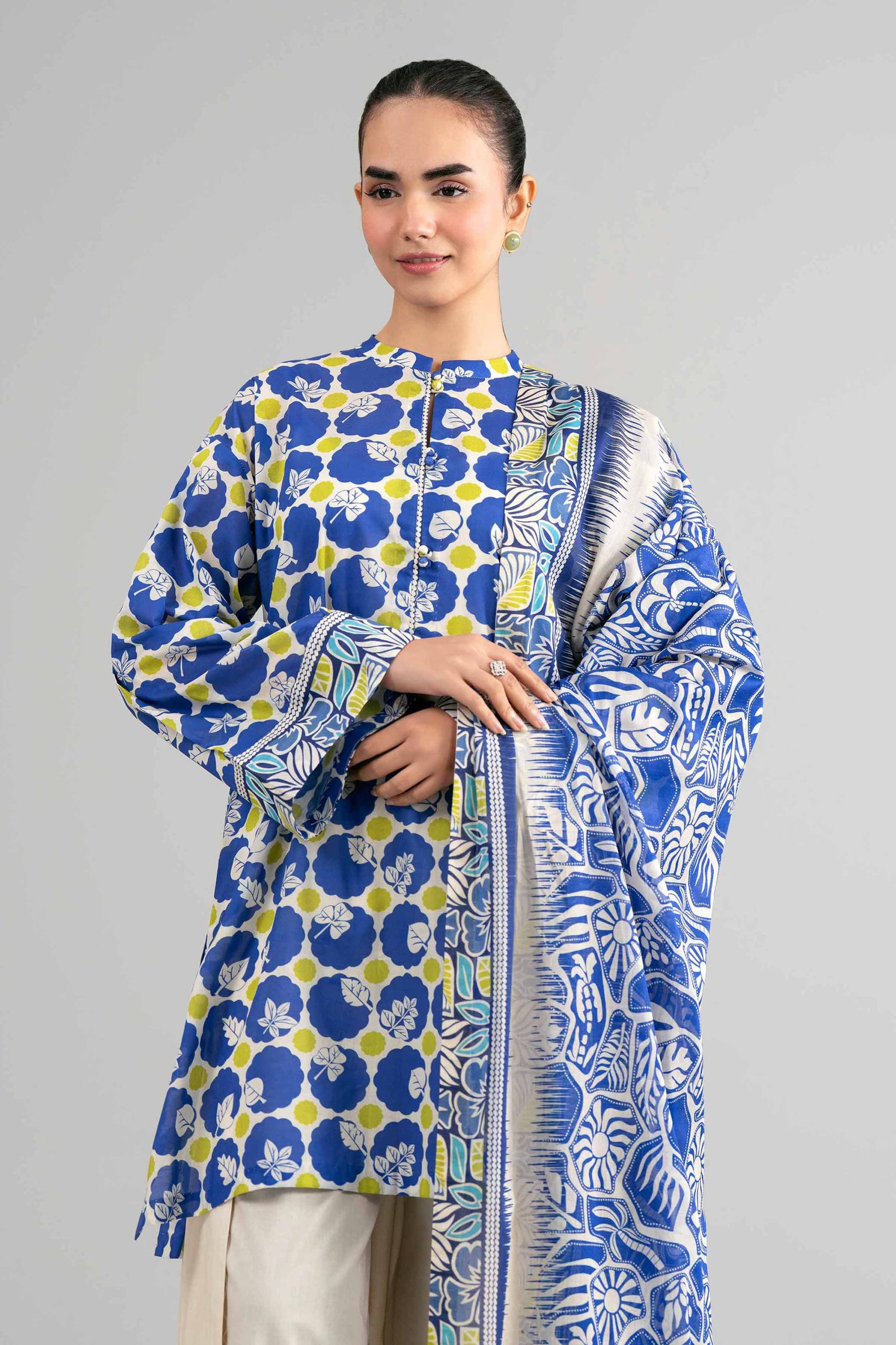 3 Piece - Printed Suit - 42601504 - Image 2
