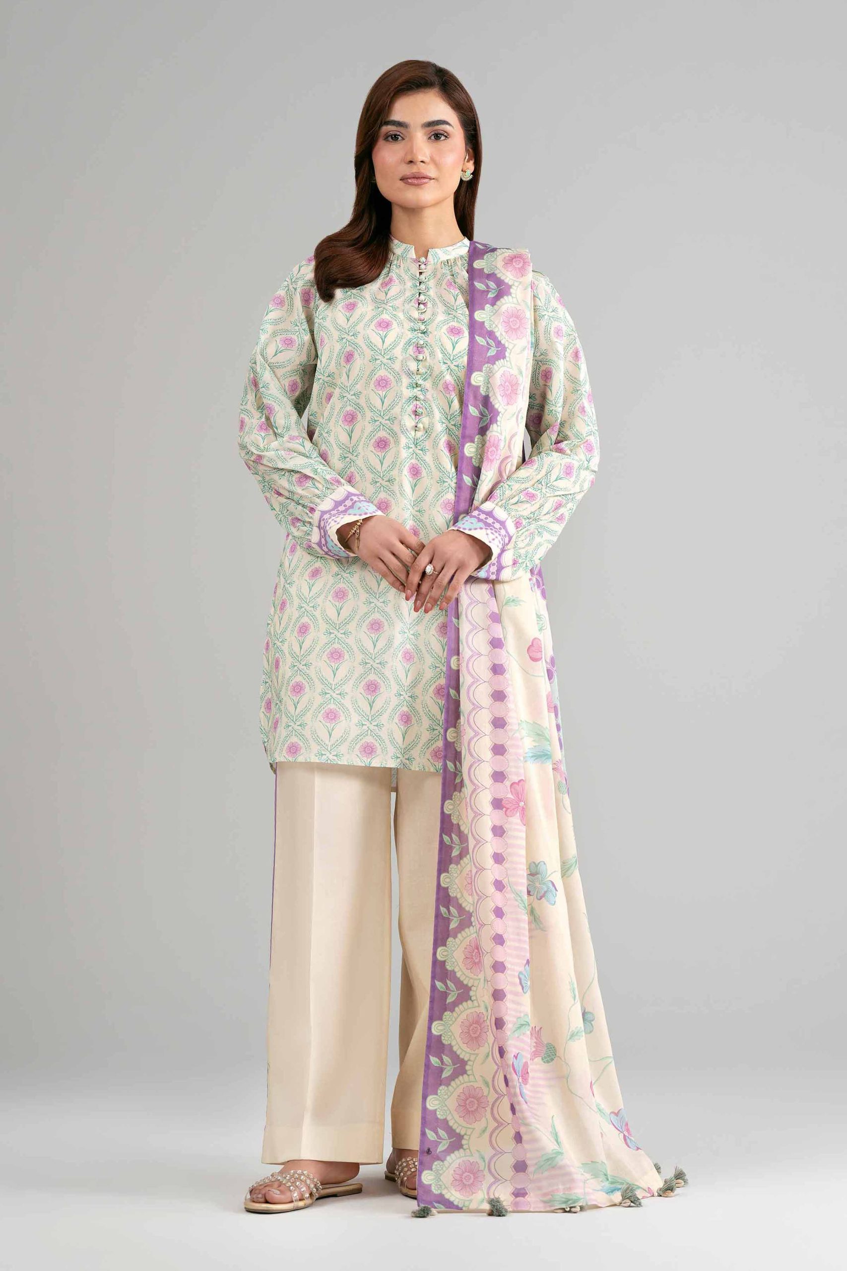 3 Piece - Printed Suit - 42601507