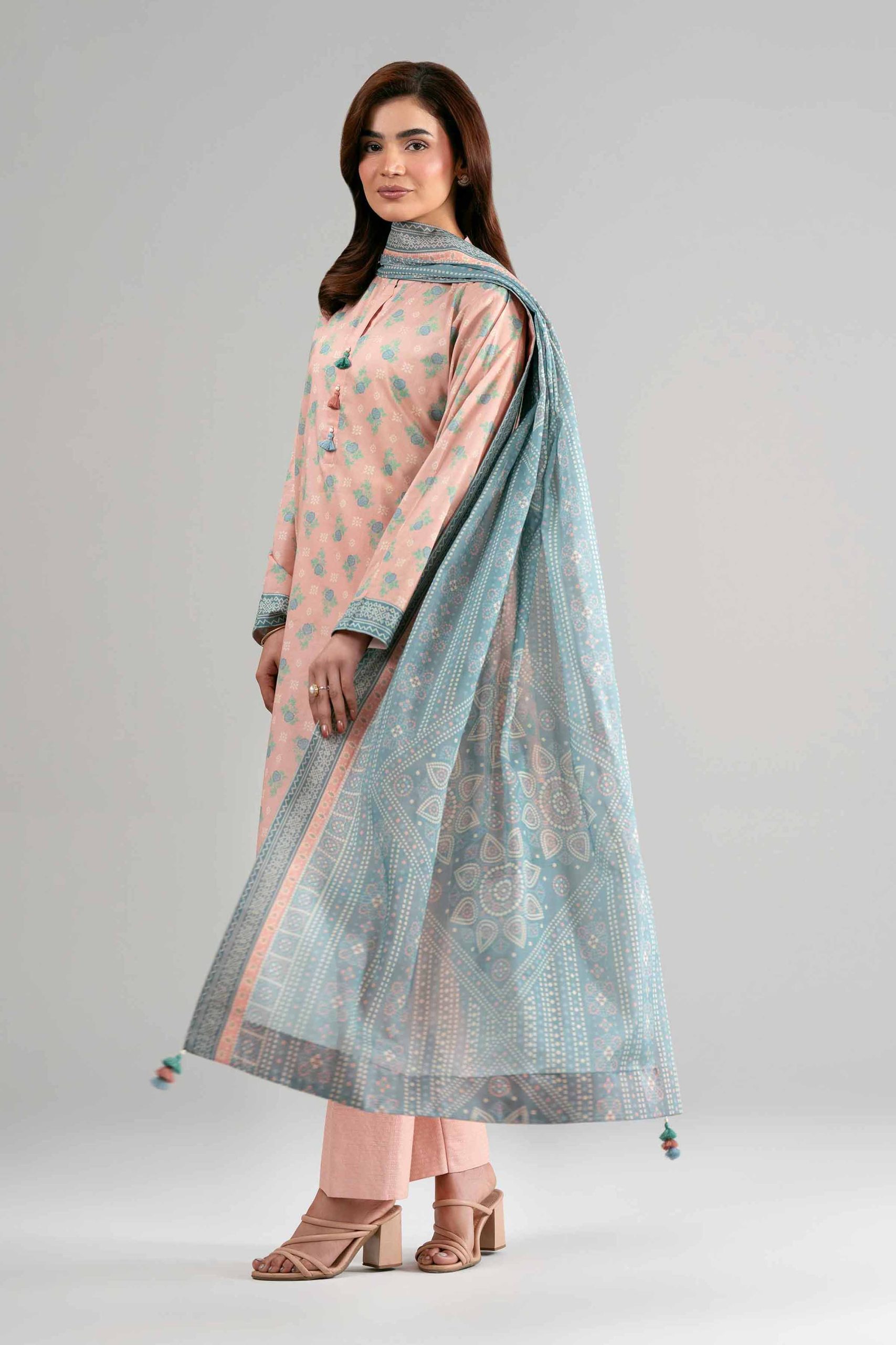 3 Piece - Printed Suit - 42601514 - Image 3