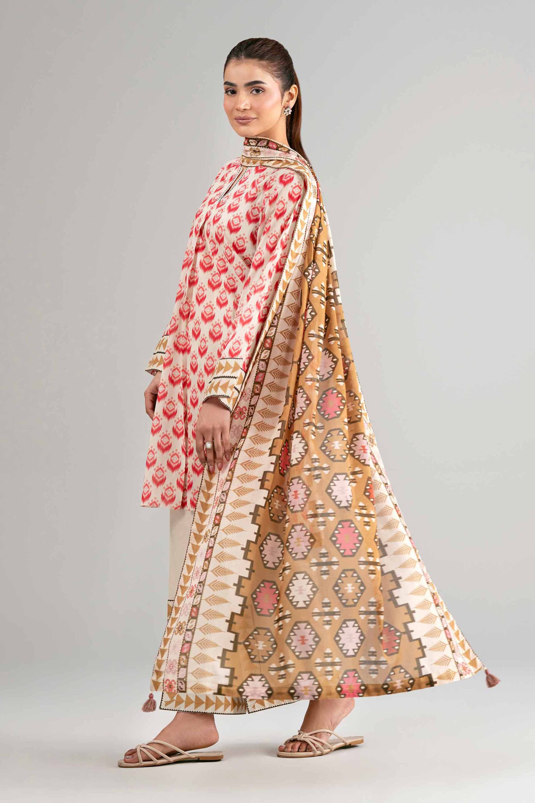 3 Piece - Printed Suit - 42601517 - Image 4