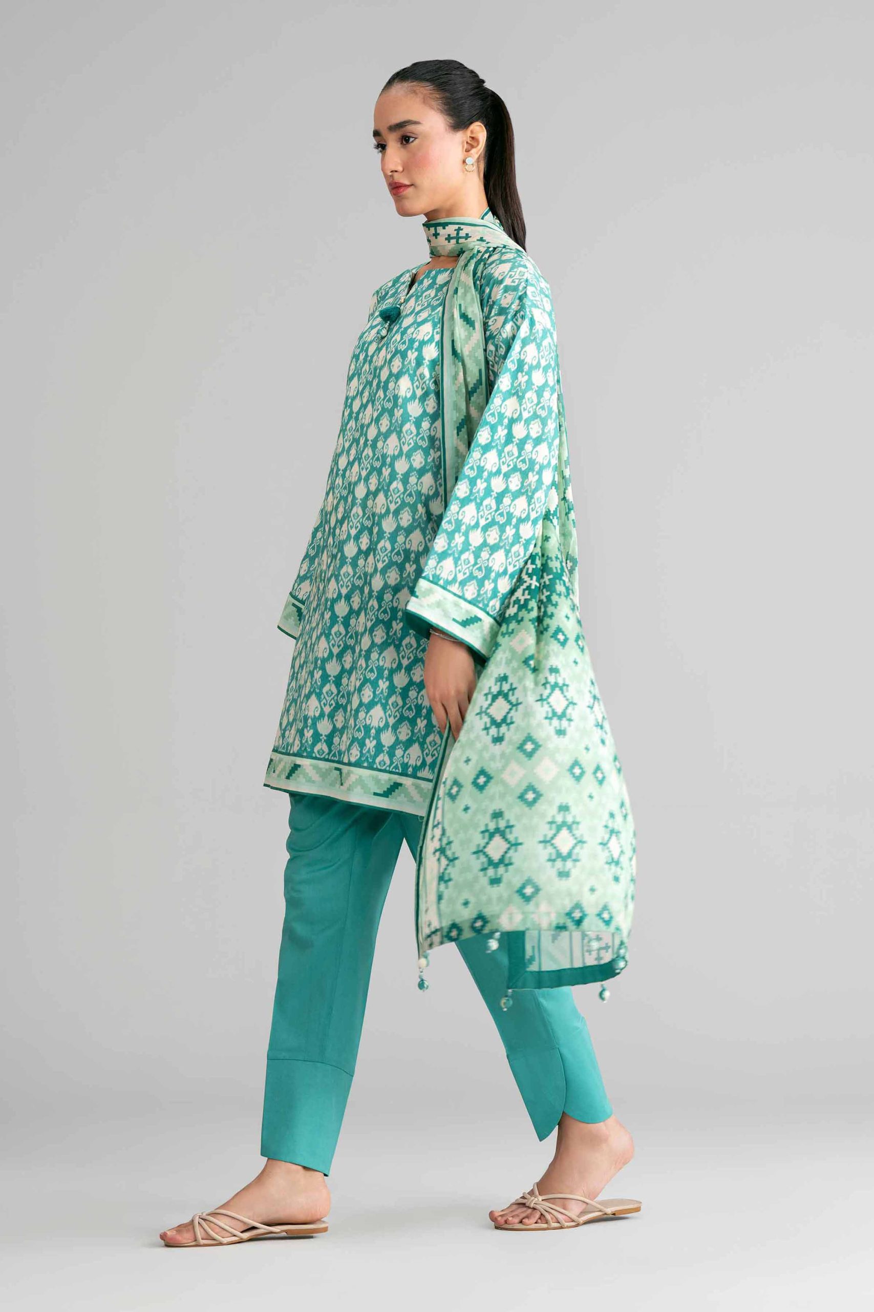 3 Piece - Printed Suit - 42601519 - Image 4