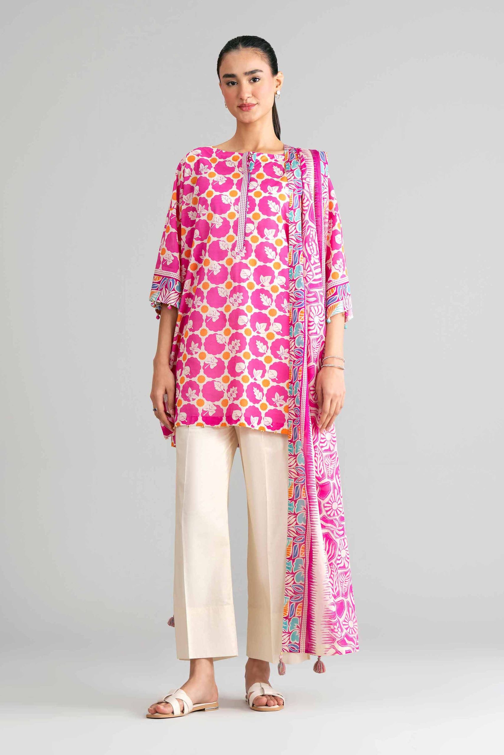 3 Piece - Printed Suit - 42601522
