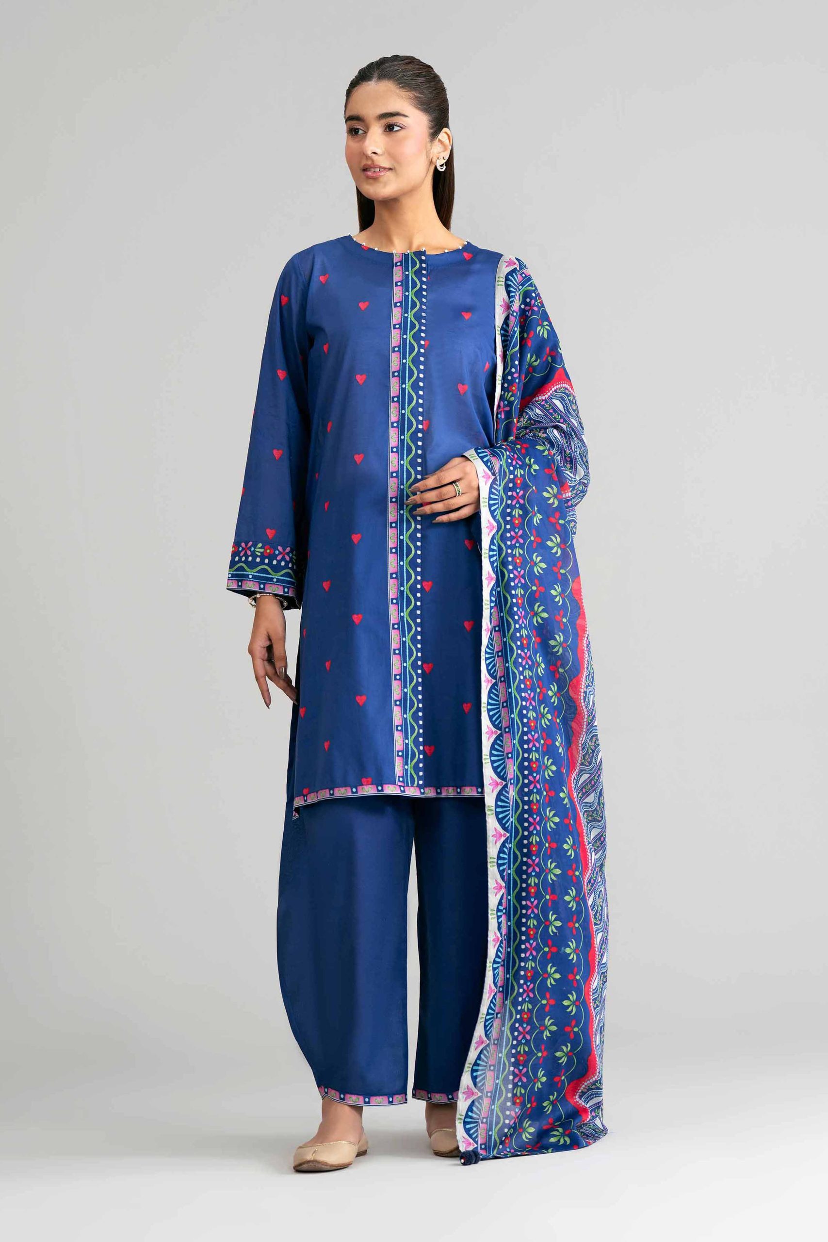 3 Piece - Printed Suit - 42601523