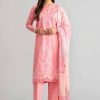 3 Piece - Digital Printed Embroidered Suit - 42601551