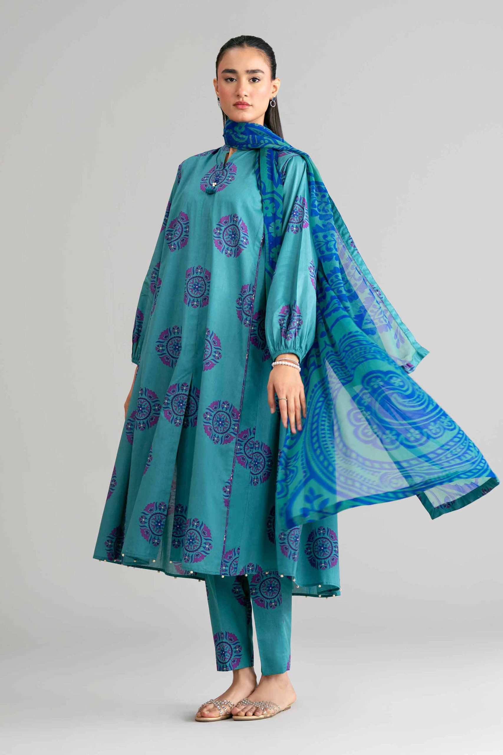 3 Piece - Digital Printed Suit - 42601583 - Image 4