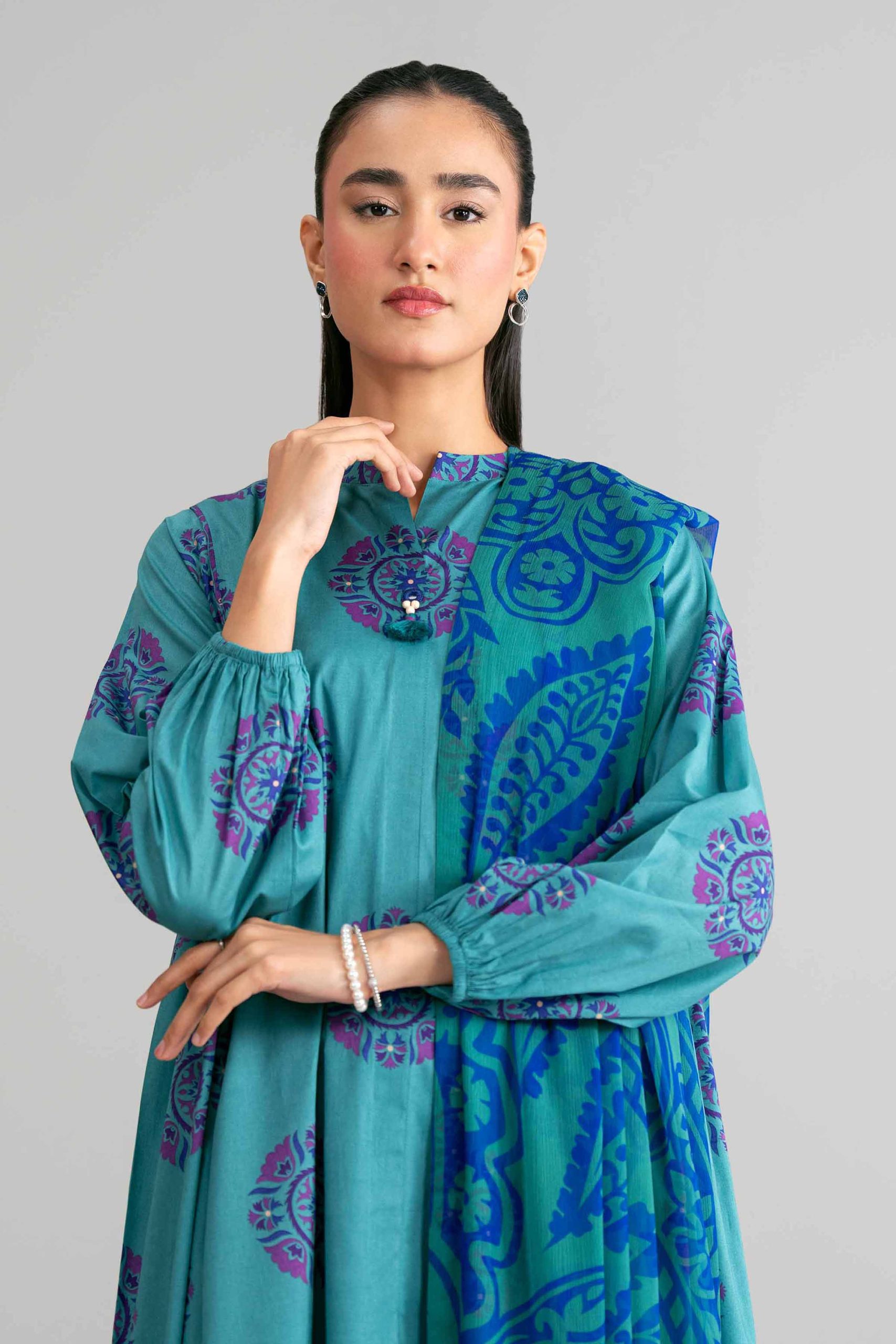 3 Piece - Digital Printed Suit - 42601583 - Image 2