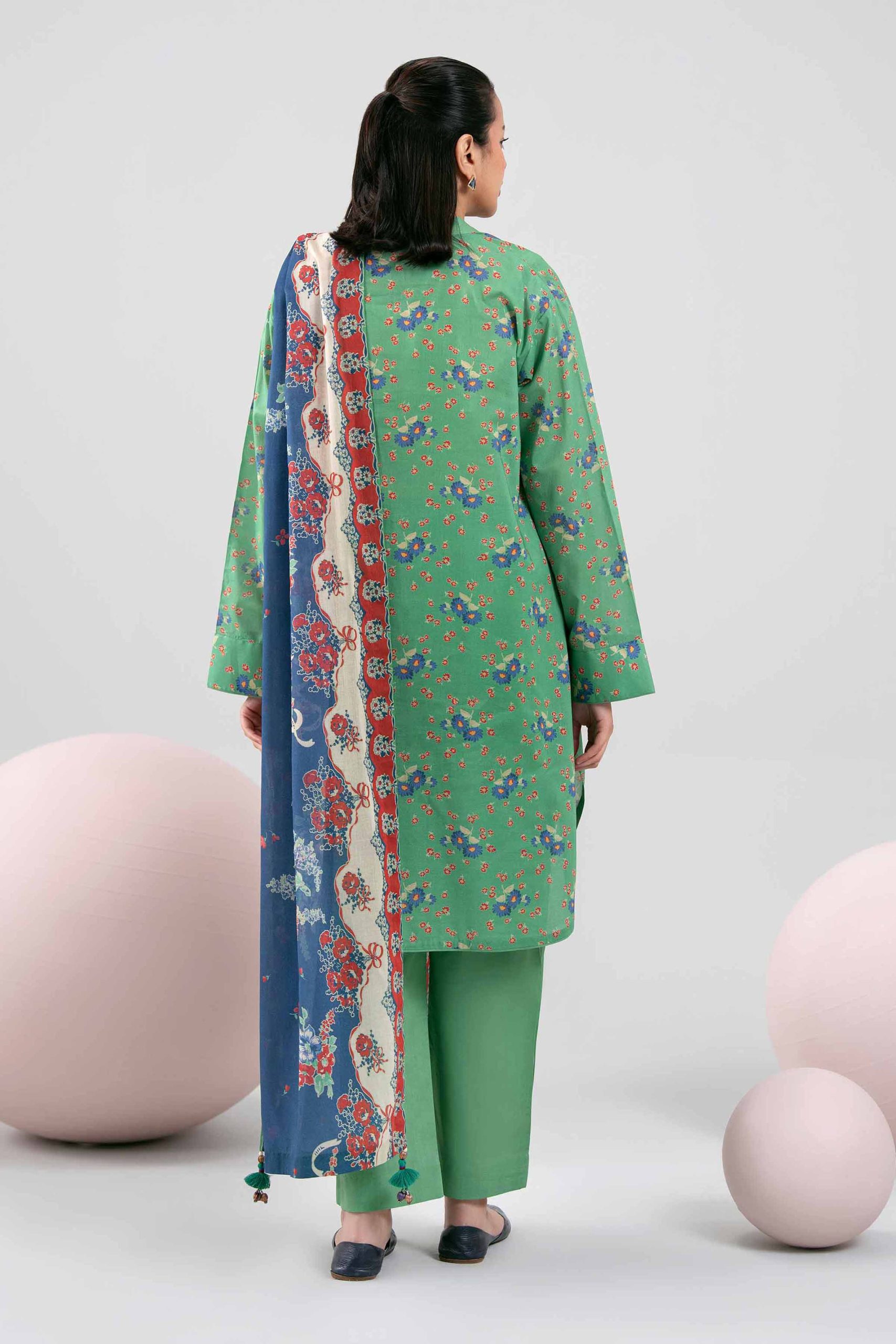 3 Piece - Printed Loose Fabric - 42602334 - Image 3