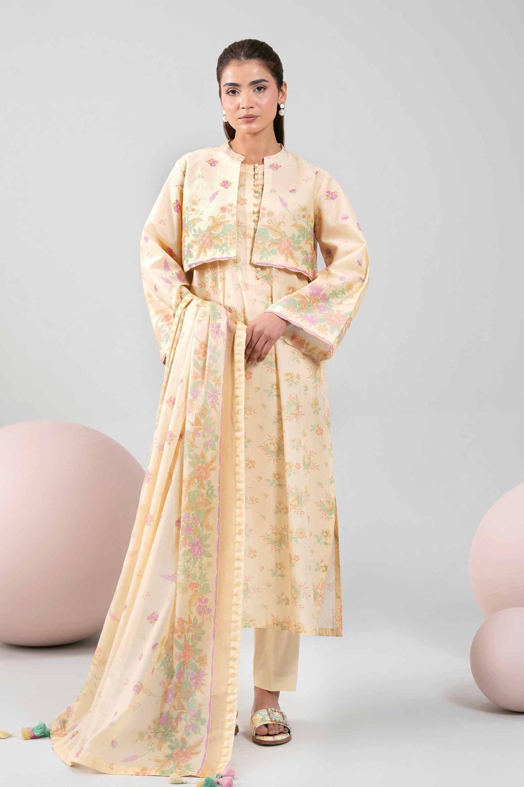 3 Piece - Printed Loose Fabric - 42602335 - Image 4