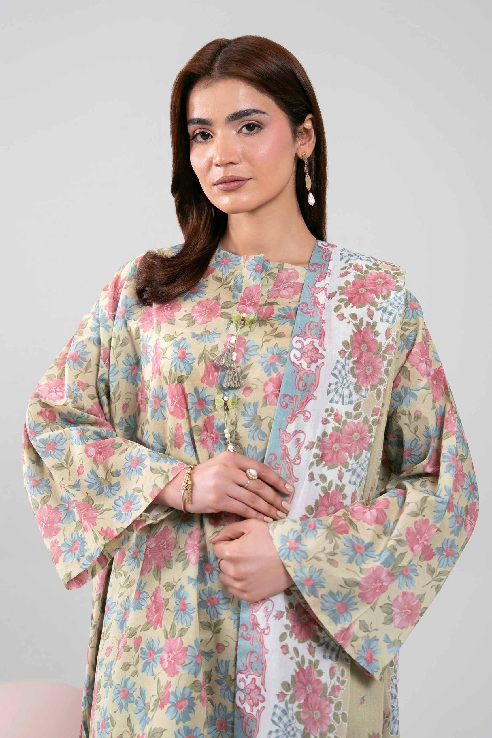 3 Piece - Printed Loose Fabric - 42602336 - Image 2