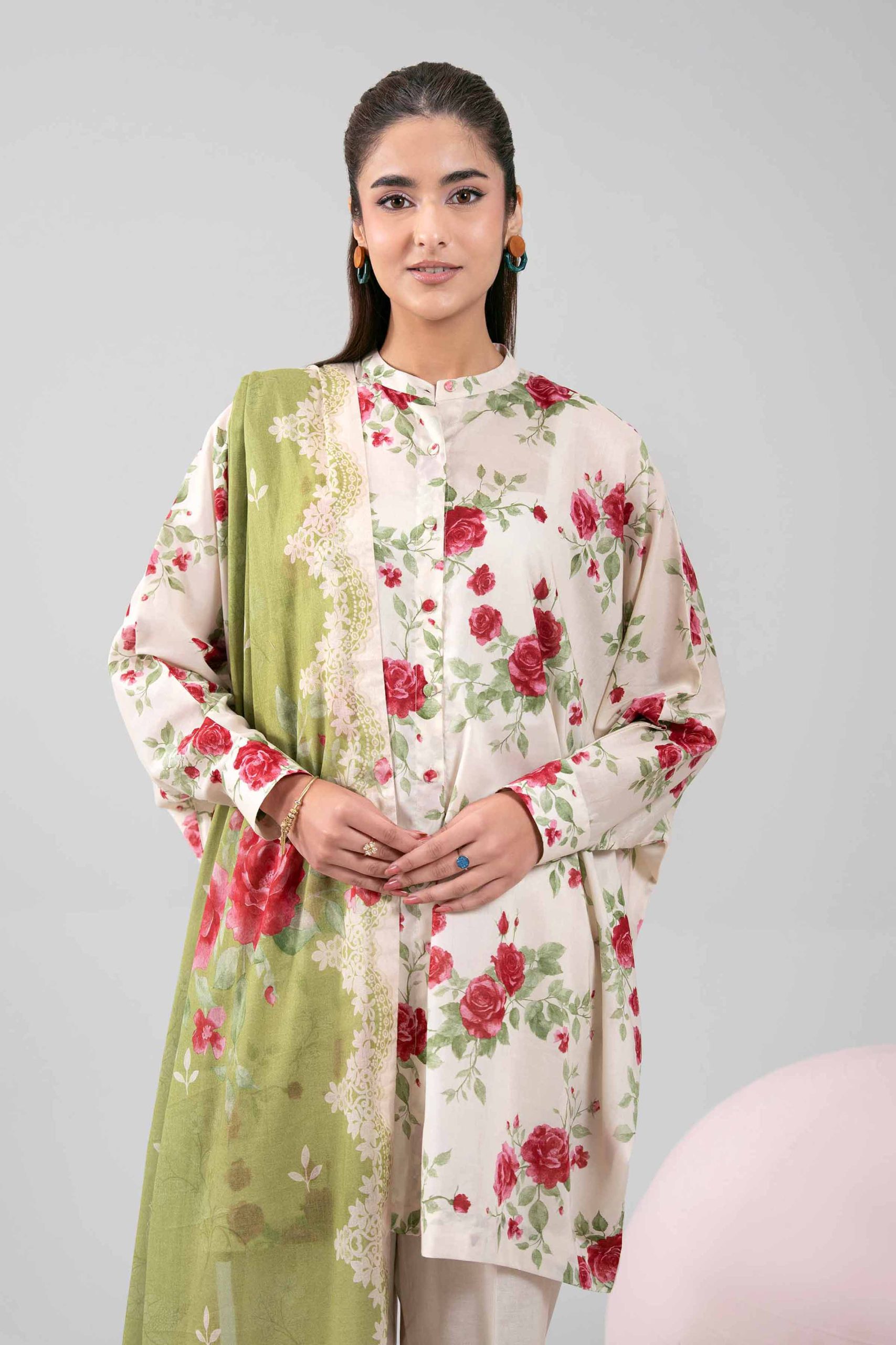 3 Piece - Printed Loose Fabric - 42602337 - Image 4