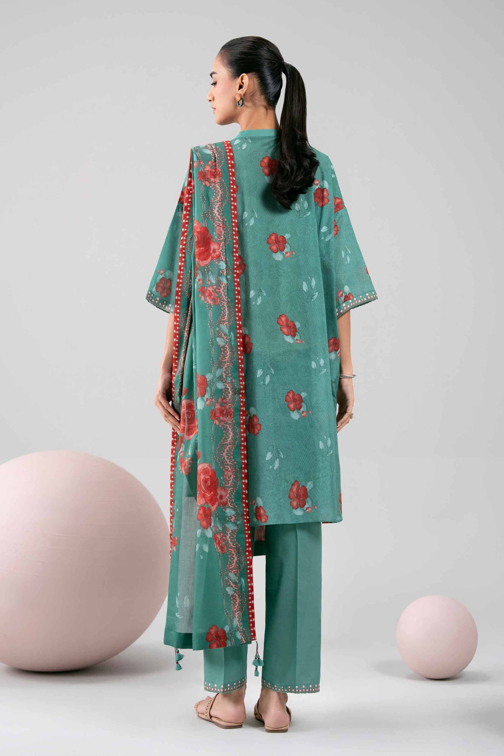 3 Piece - Printed Loose Fabric - 42602338 - Image 3