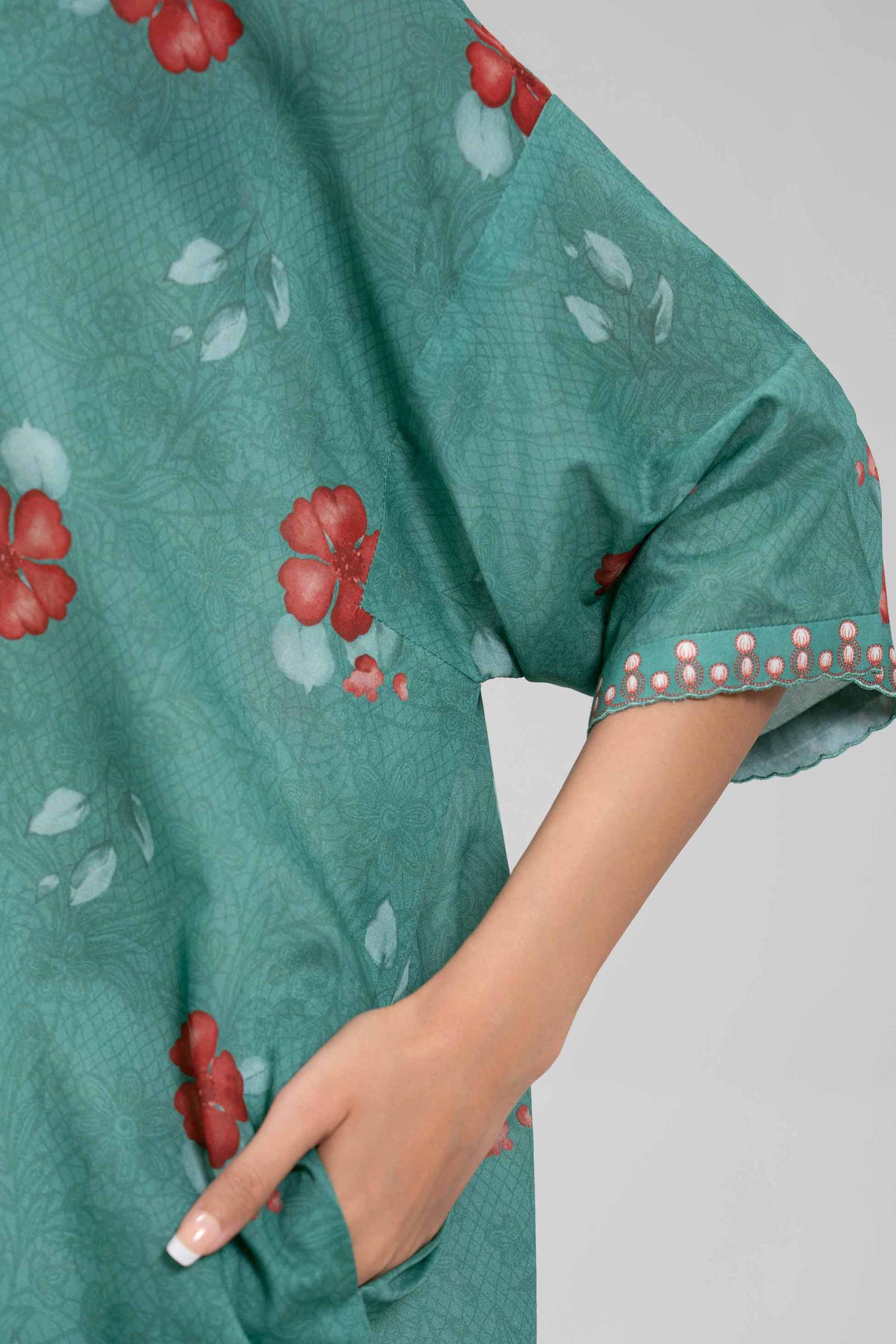 3 Piece - Printed Loose Fabric - 42602338 - Image 4