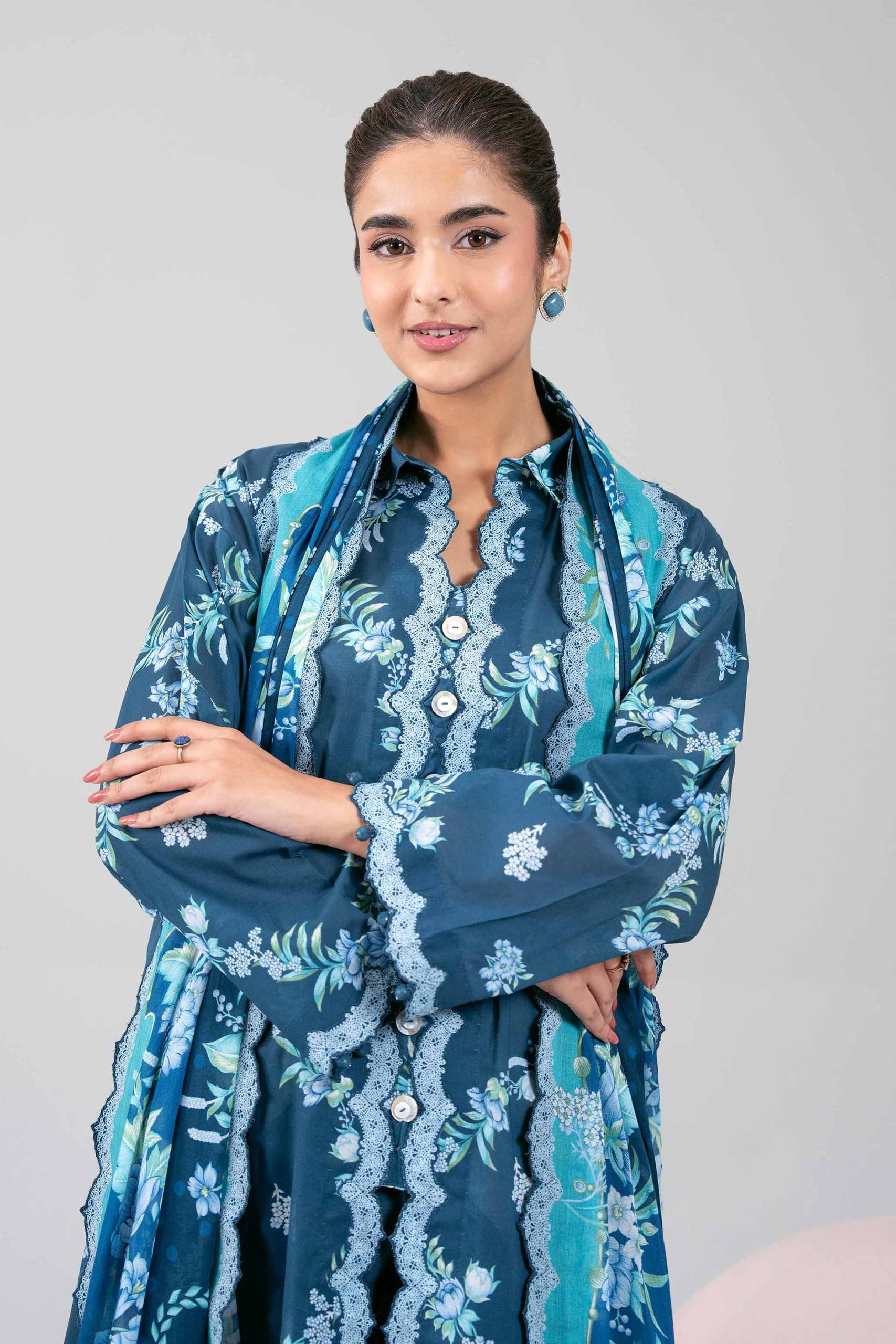 3 Piece - Printed Loose Fabric - 42602340 - Image 2