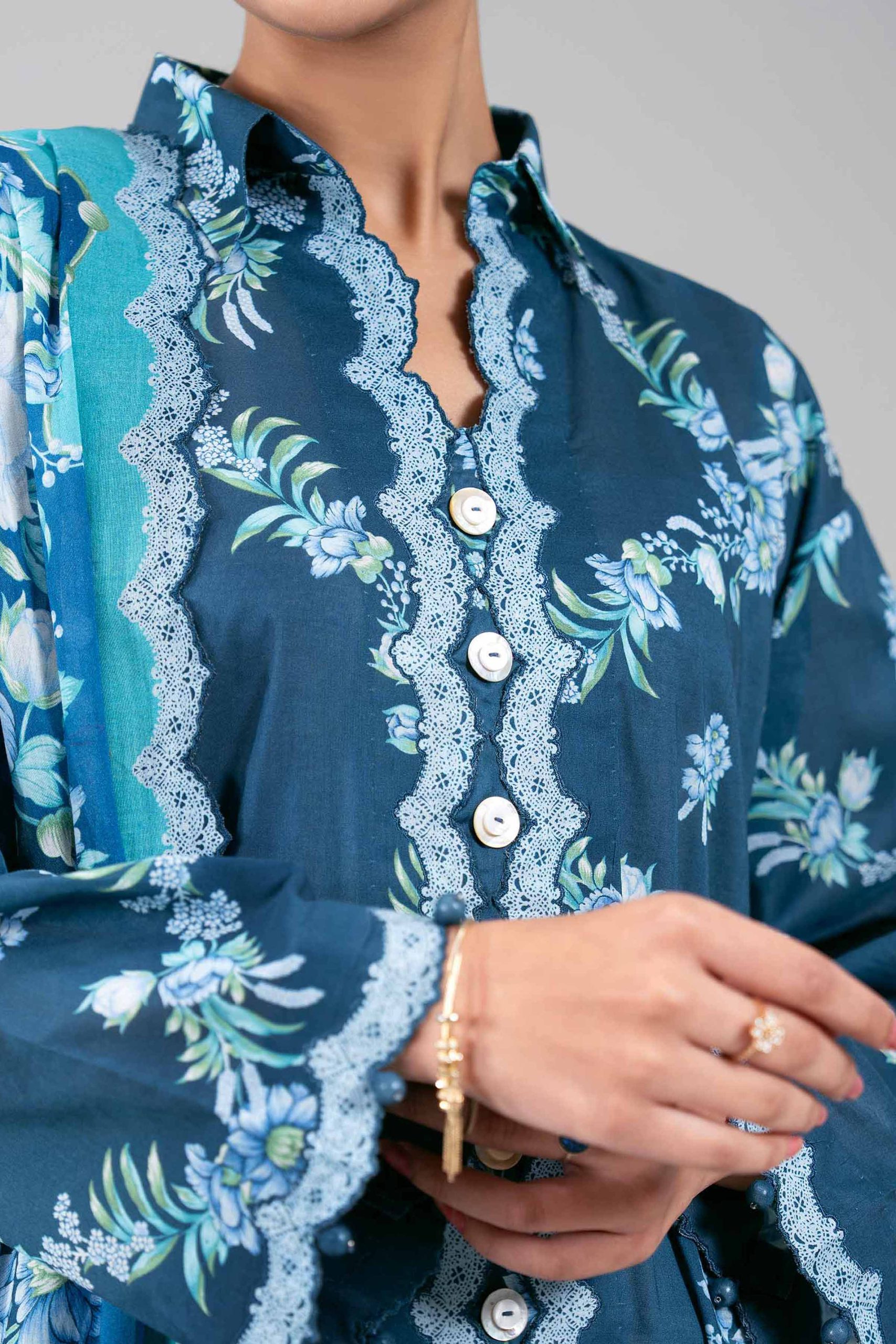 3 Piece - Printed Loose Fabric - 42602340 - Image 4