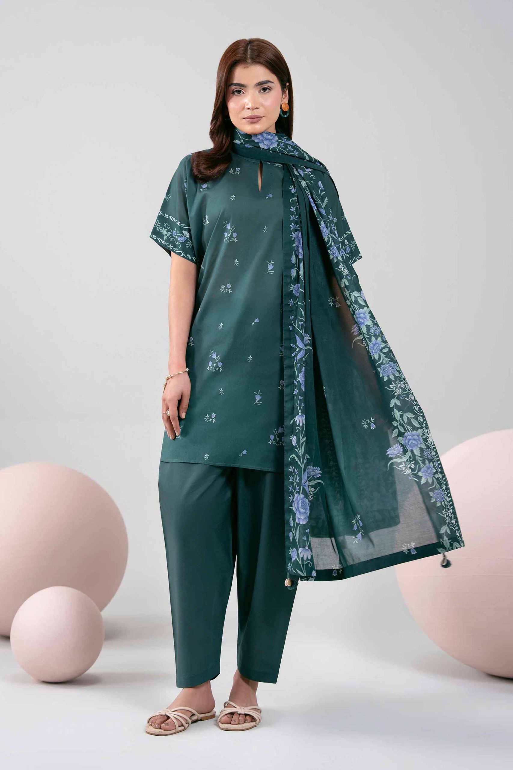 3 Piece - Printed Loose Fabric - 42602341 - Image 4