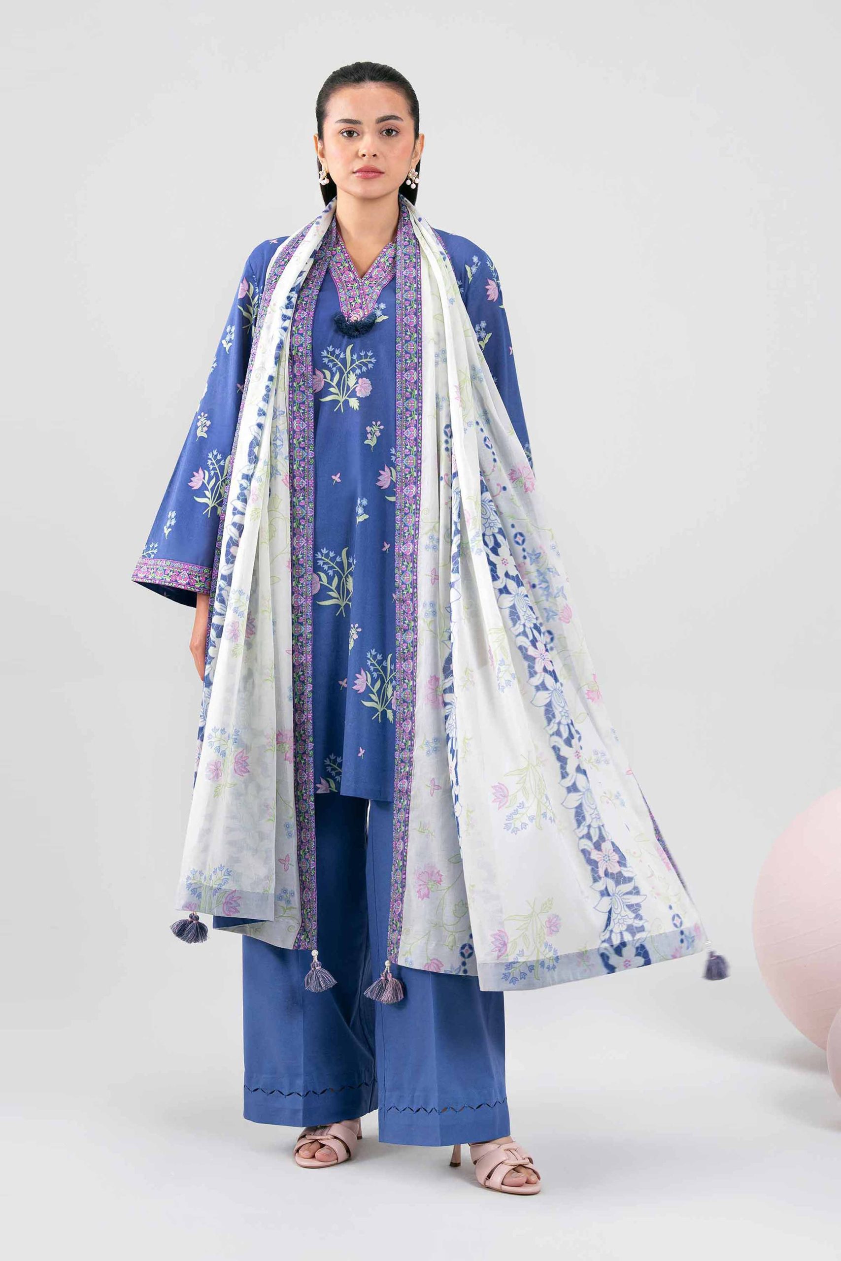 3 Piece - Printed Loose Fabric - 42602342 - Image 4