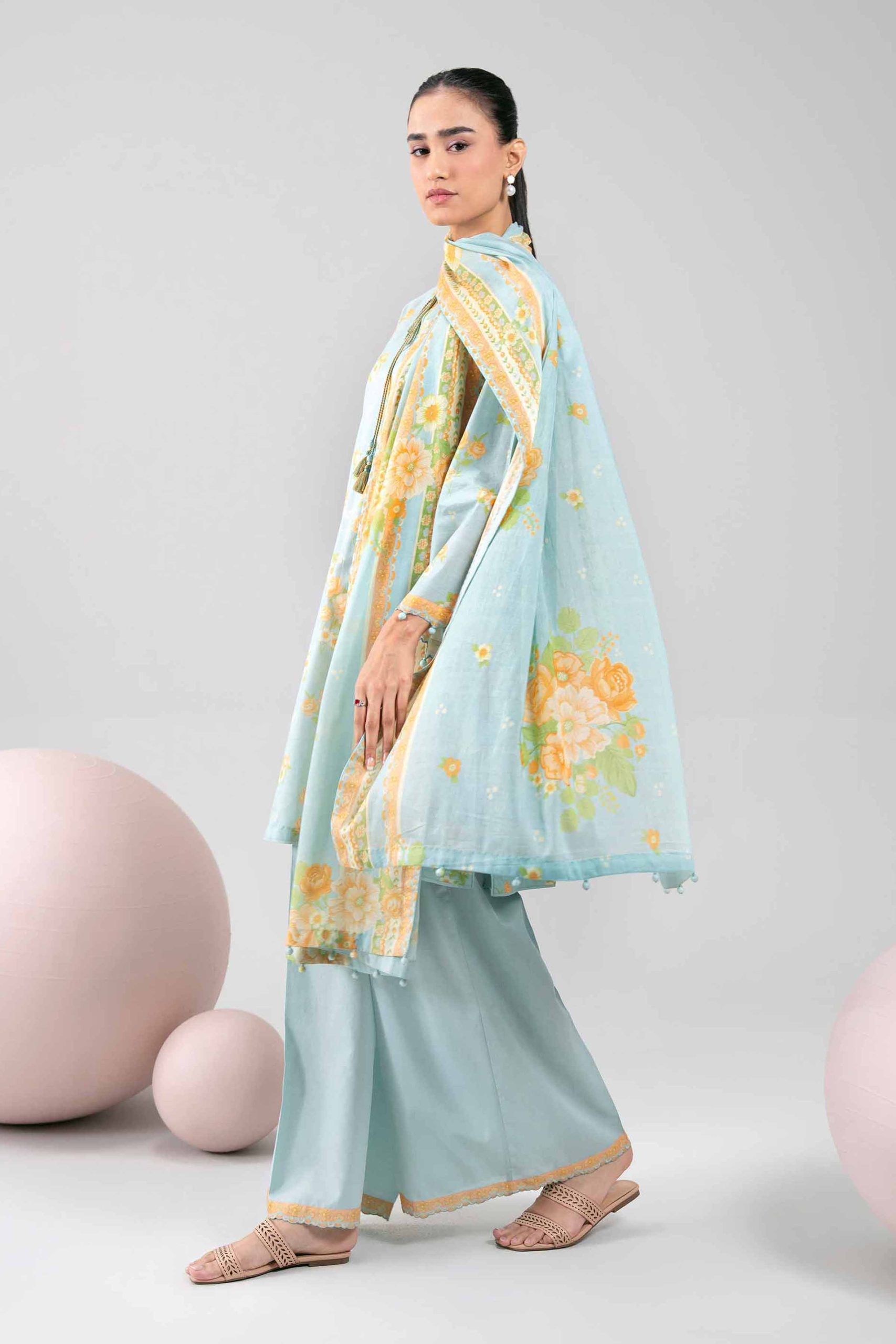 3 Piece - Printed Loose Fabric - 42602343 - Image 4