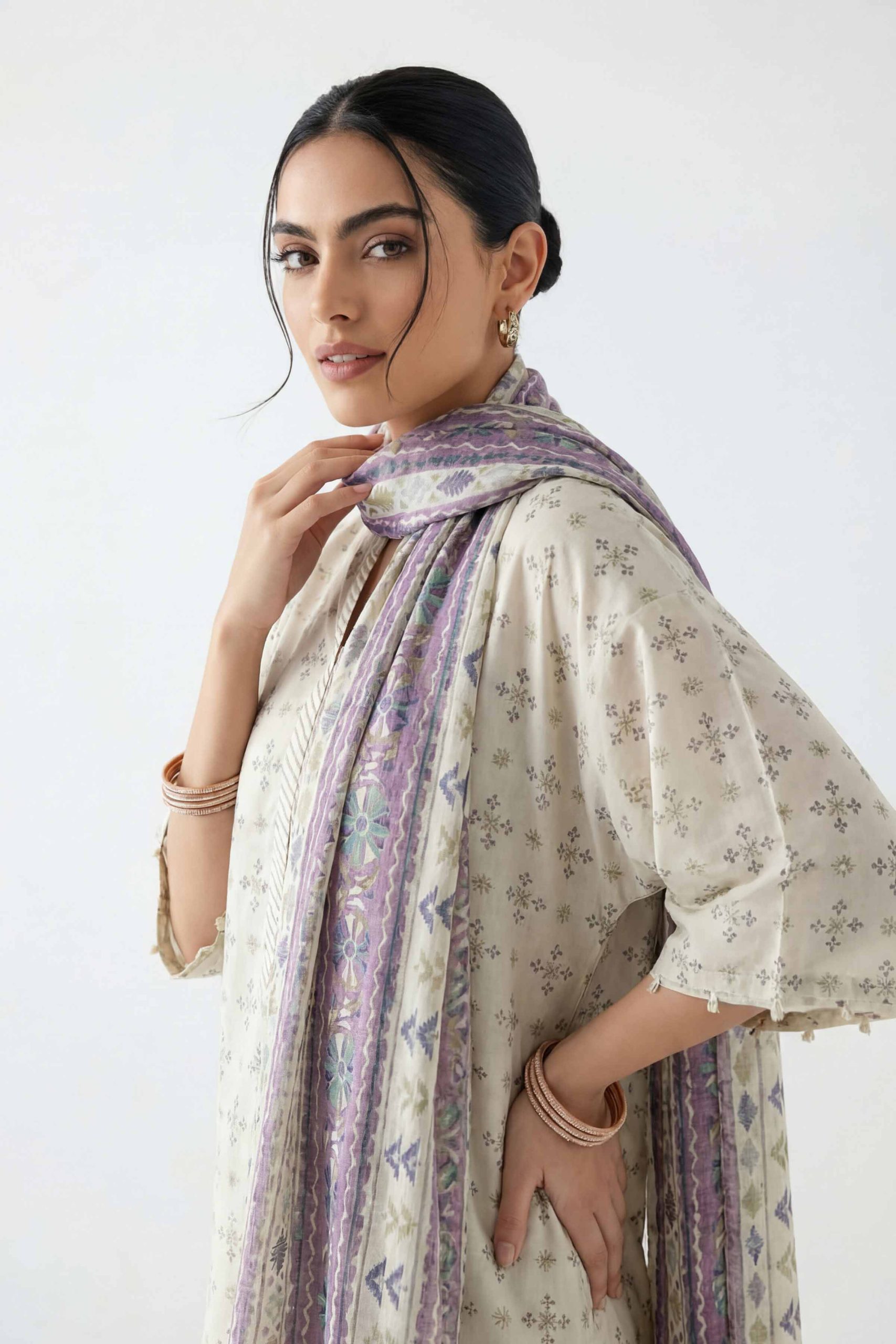 3 Piece - Printed Loose Fabric - 42602347 - Image 2