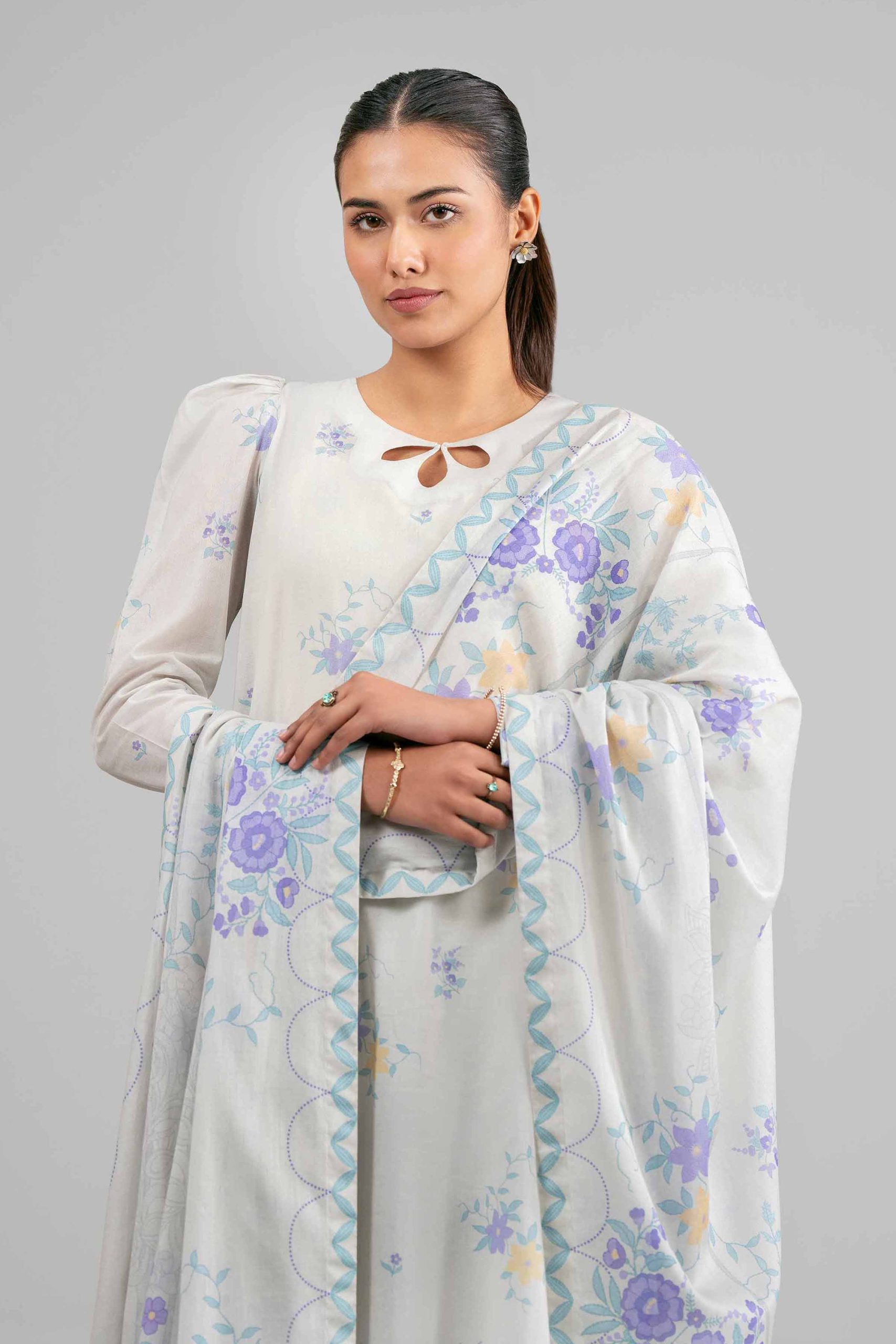 3 Piece - Printed Loose Fabric - 42602349 - Image 2