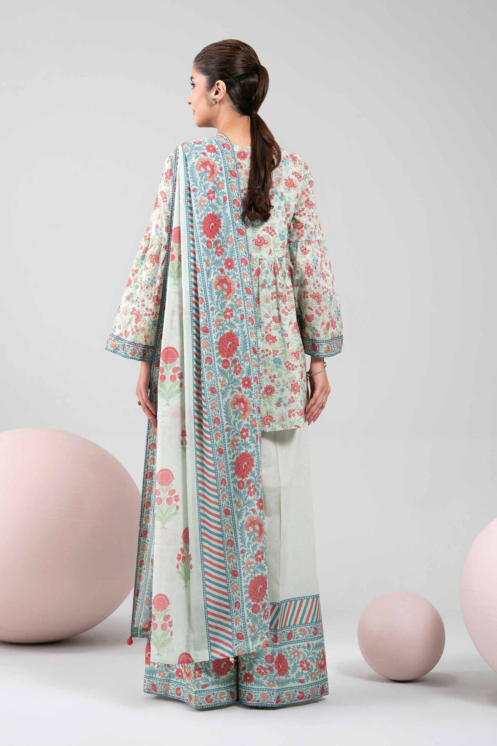 3 Piece - Printed Loose Fabric - 42602350 - Image 3