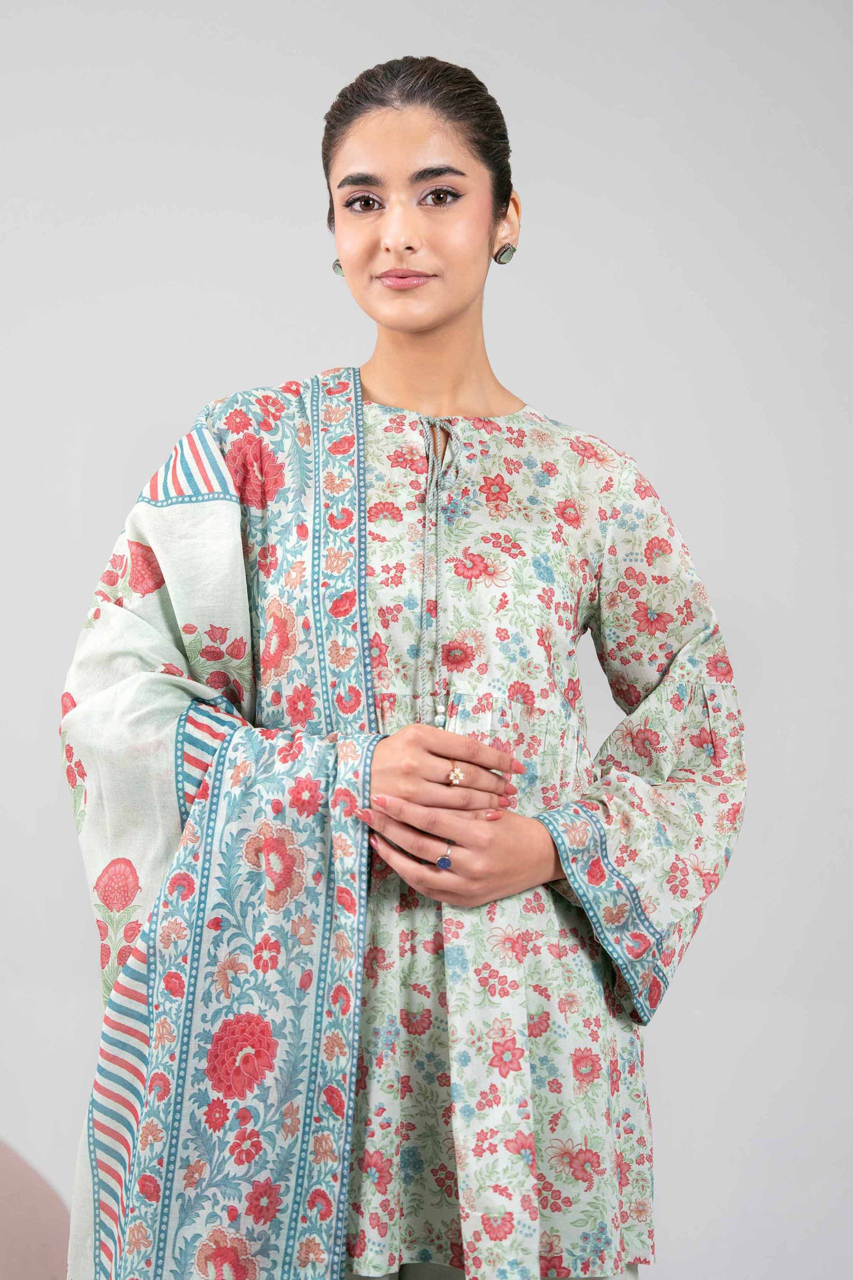 3 Piece - Printed Loose Fabric - 42602350 - Image 2