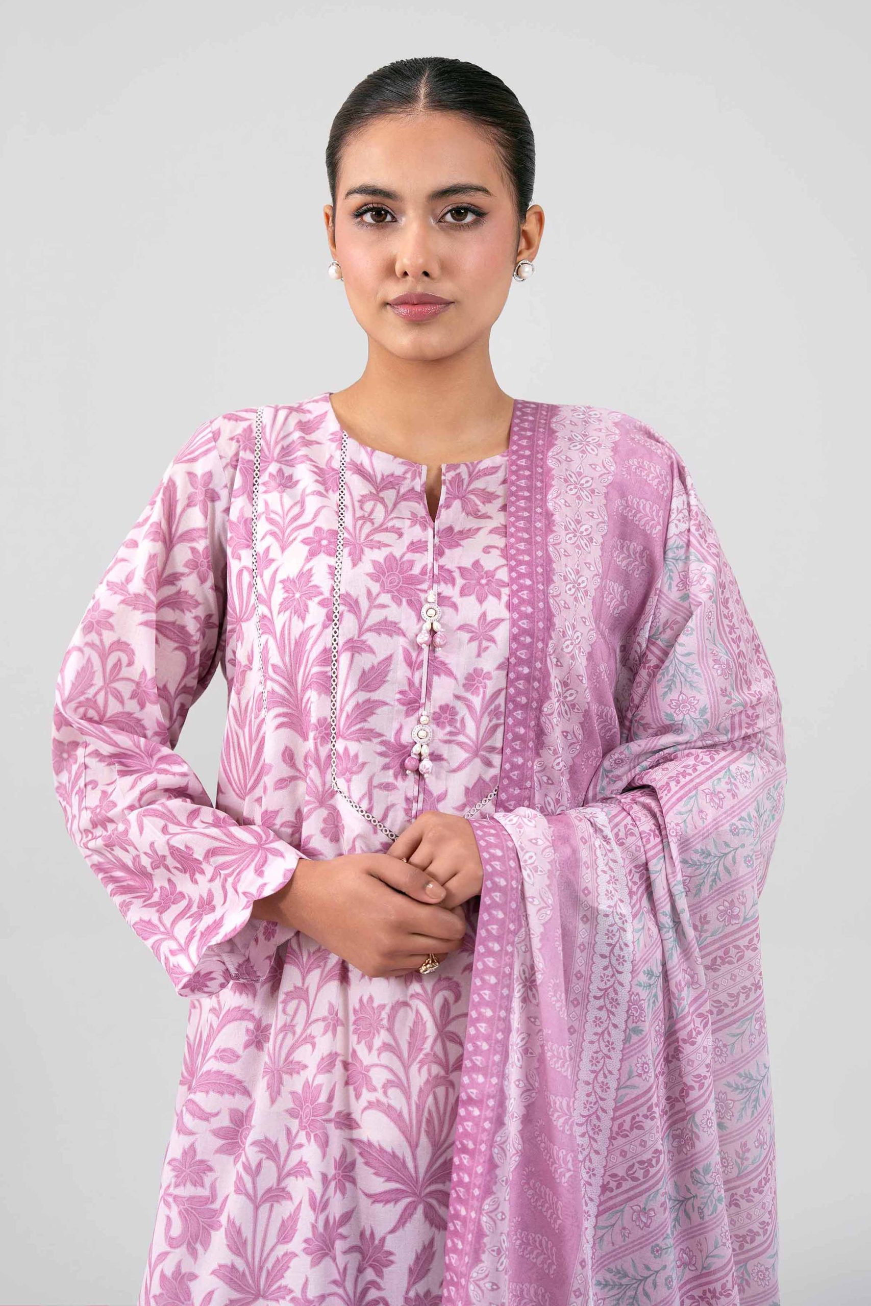 3 Piece - Printed Loose Fabric - 42602355 - Image 2