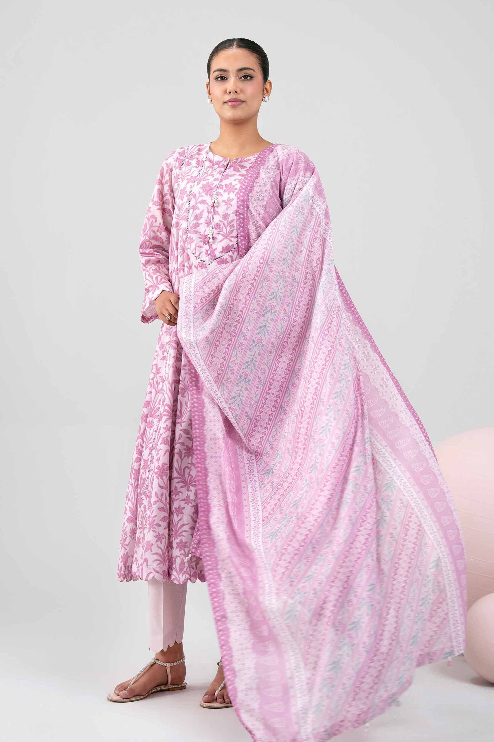 3 Piece - Printed Loose Fabric - 42602355 - Image 4
