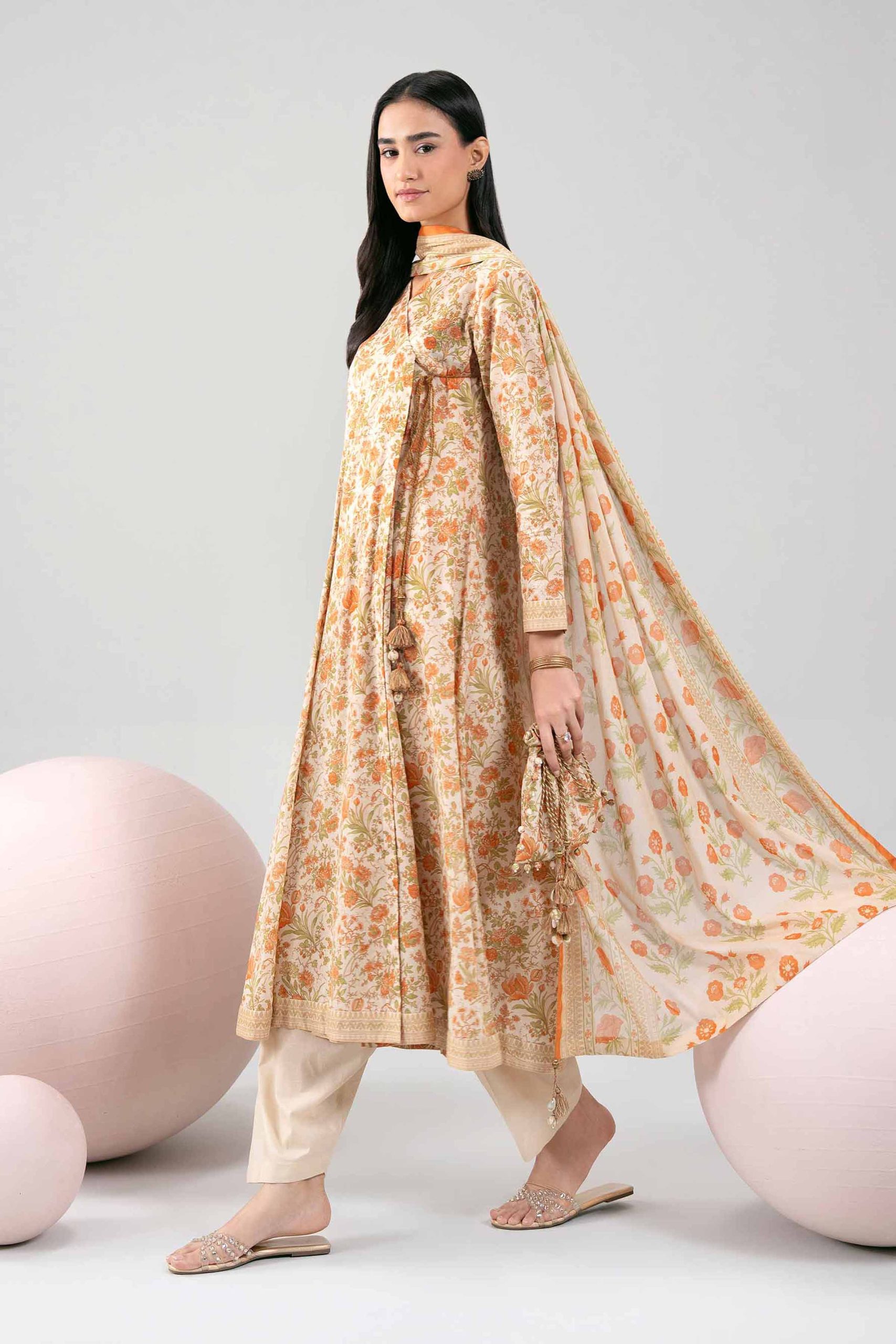 3 Piece - Printed Loose Fabric - 42602358 - Image 2