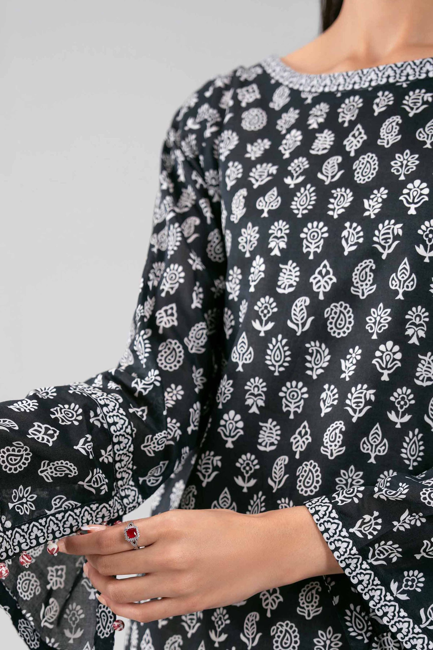 3 Piece - Printed Loose Fabric - 42602360 - Image 4