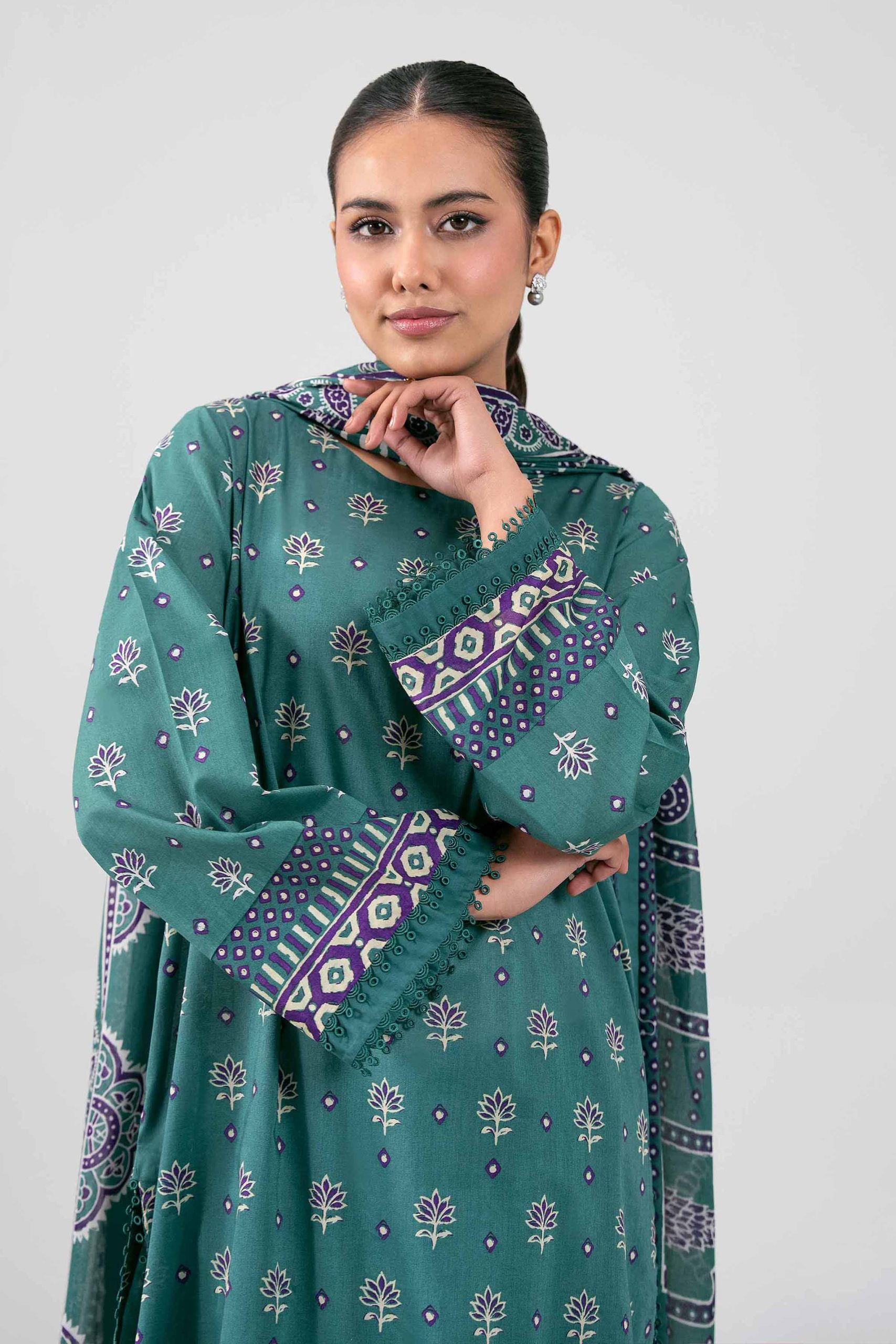 3 Piece - Printed Loose Fabric - 42602363 - Image 2