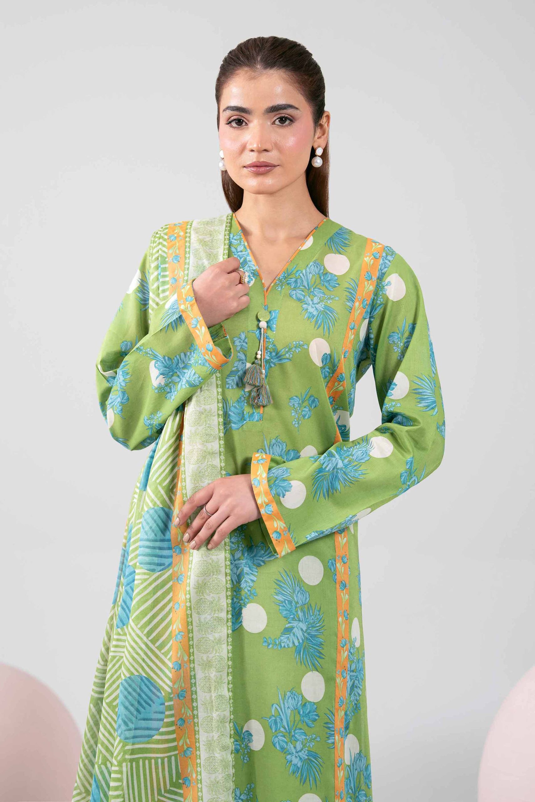 3 Piece - Printed Loose Fabric - 42602365 - Image 2