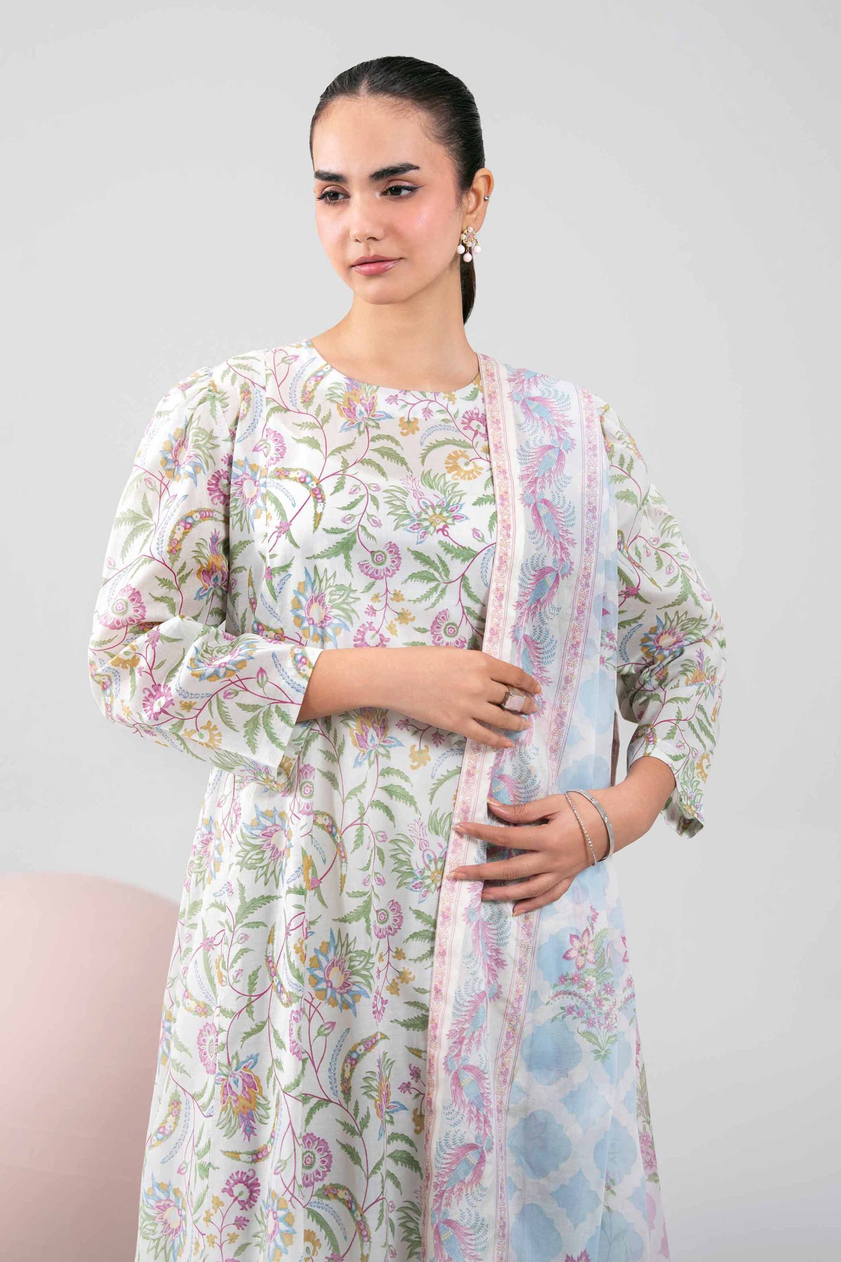 3 Piece - Printed Loose Fabric - 42602366 - Image 2