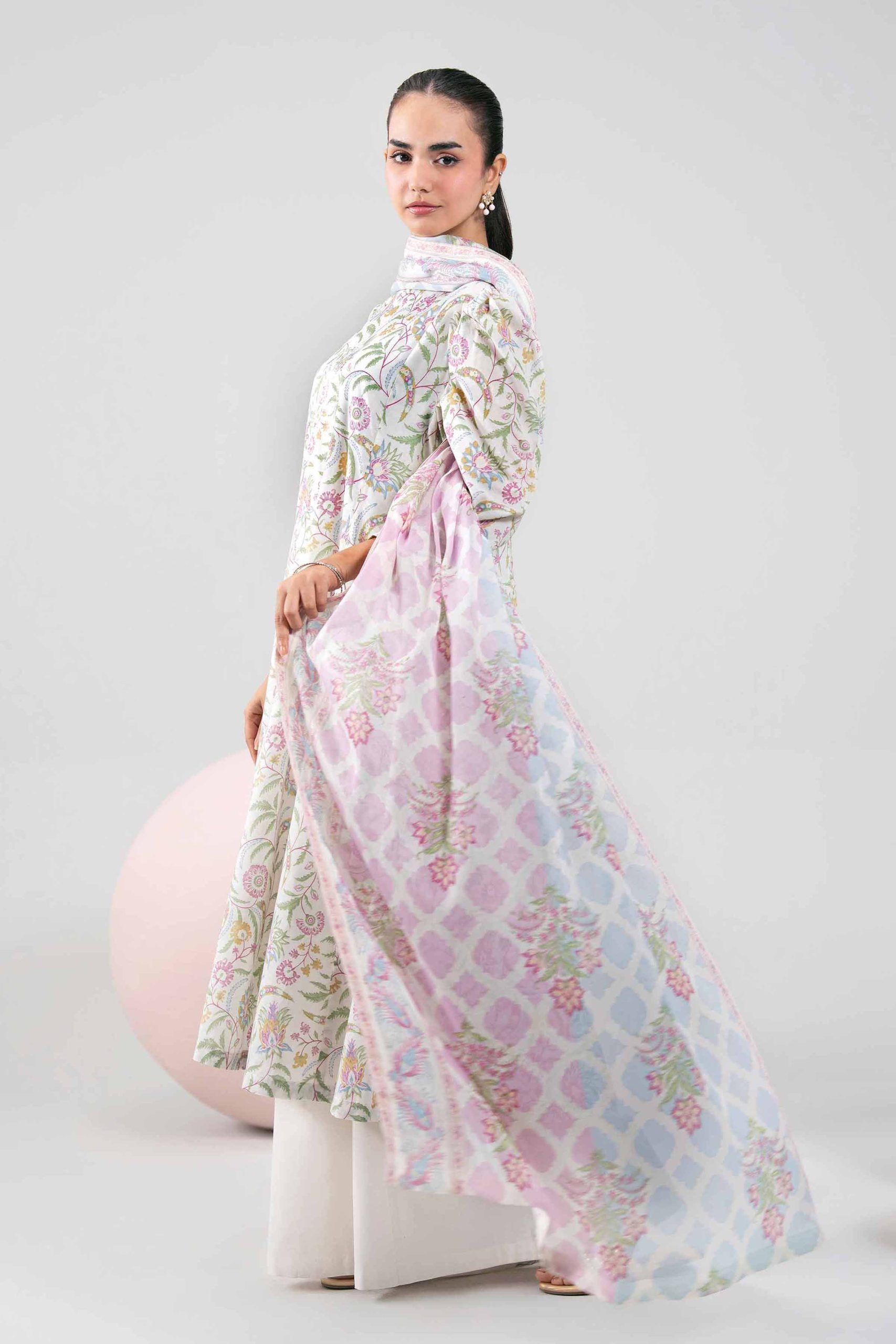 3 Piece - Printed Loose Fabric - 42602366 - Image 4