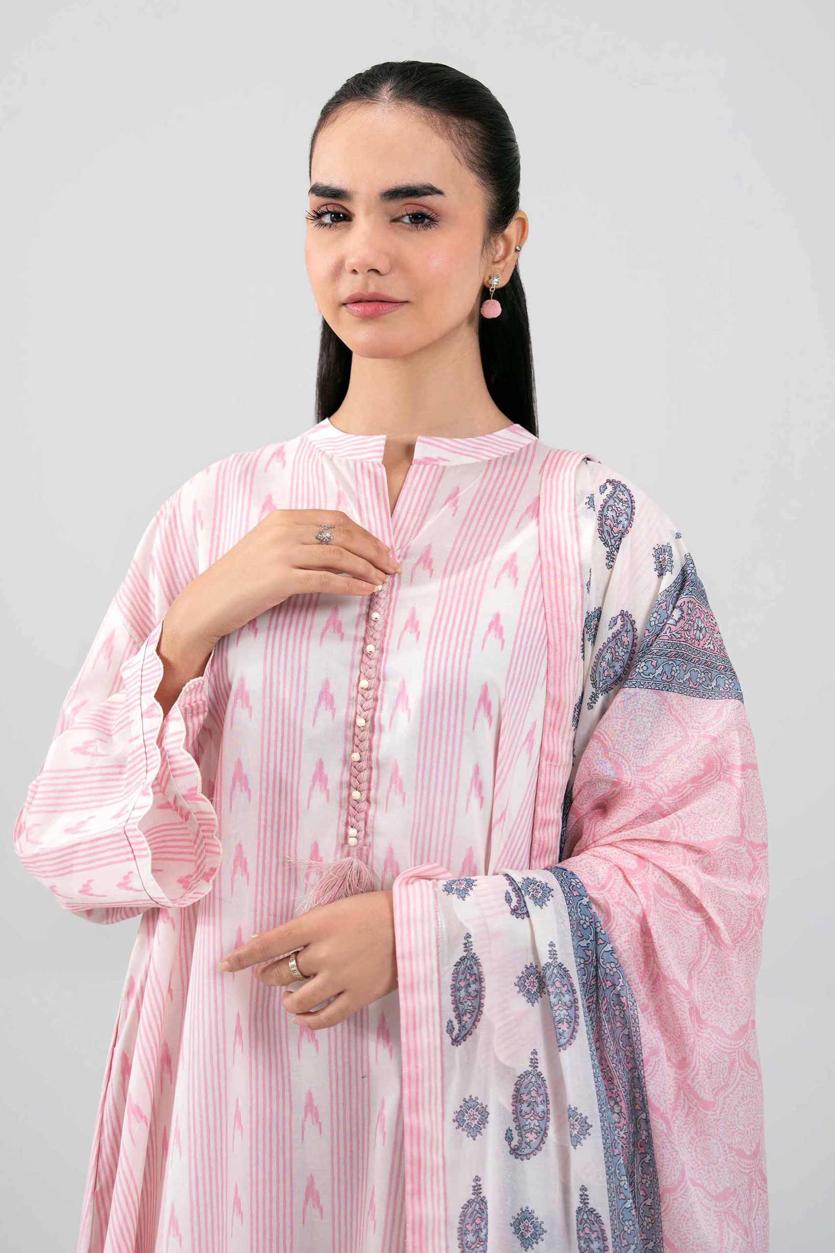 3 Piece - Printed Loose Fabric - 42602368 - Image 2