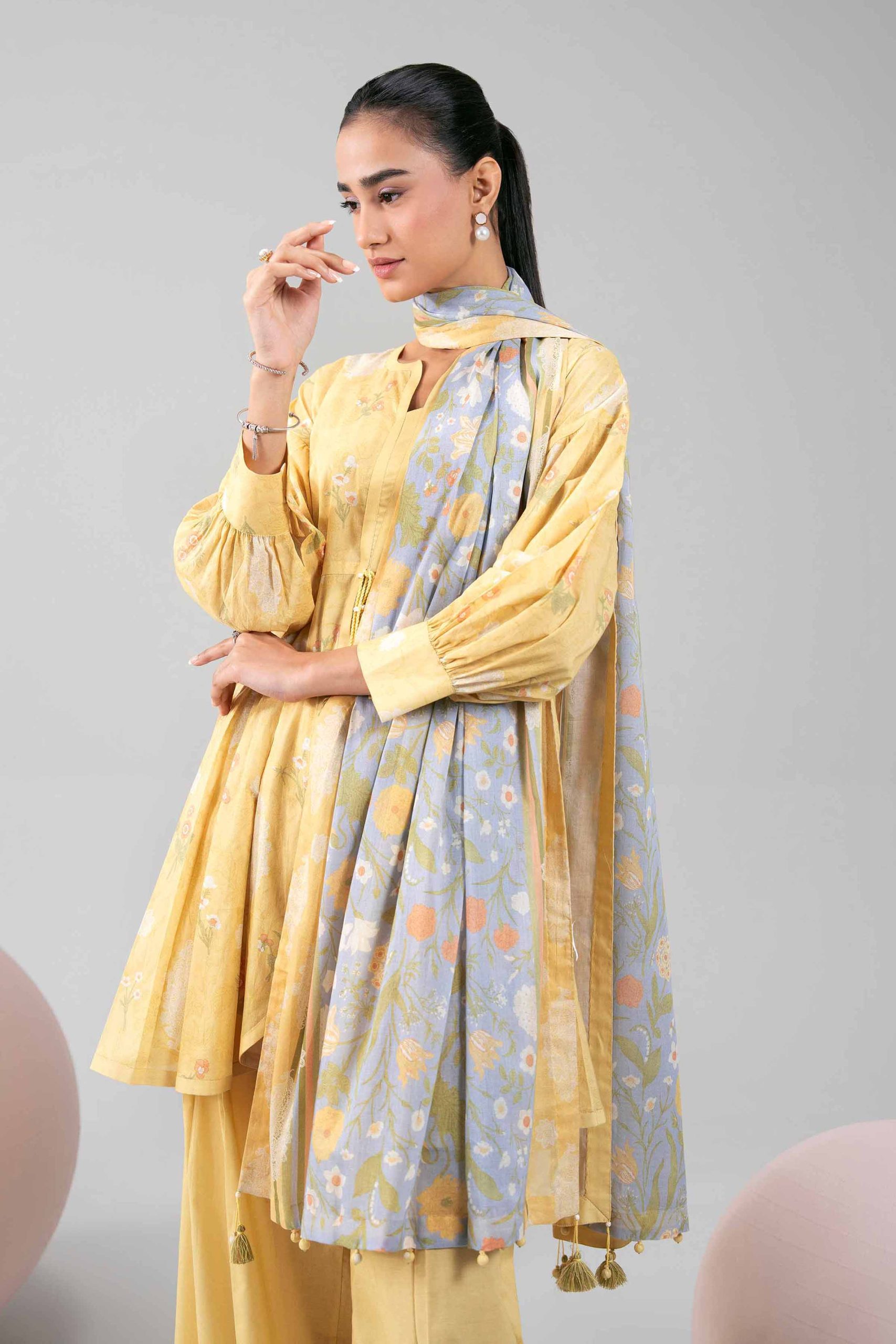 3 Piece - Printed Loose Fabric - 42602371 - Image 2