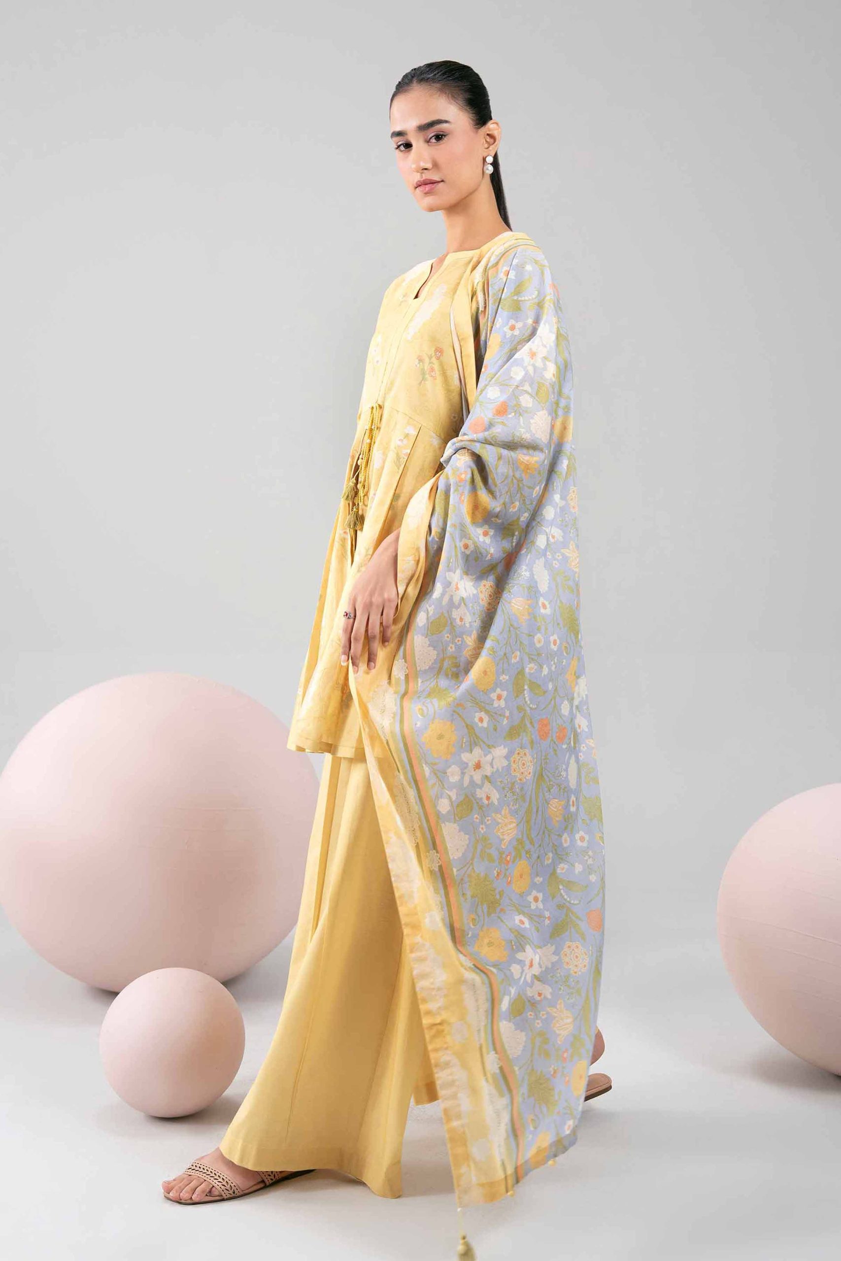3 Piece - Printed Loose Fabric - 42602371 - Image 4